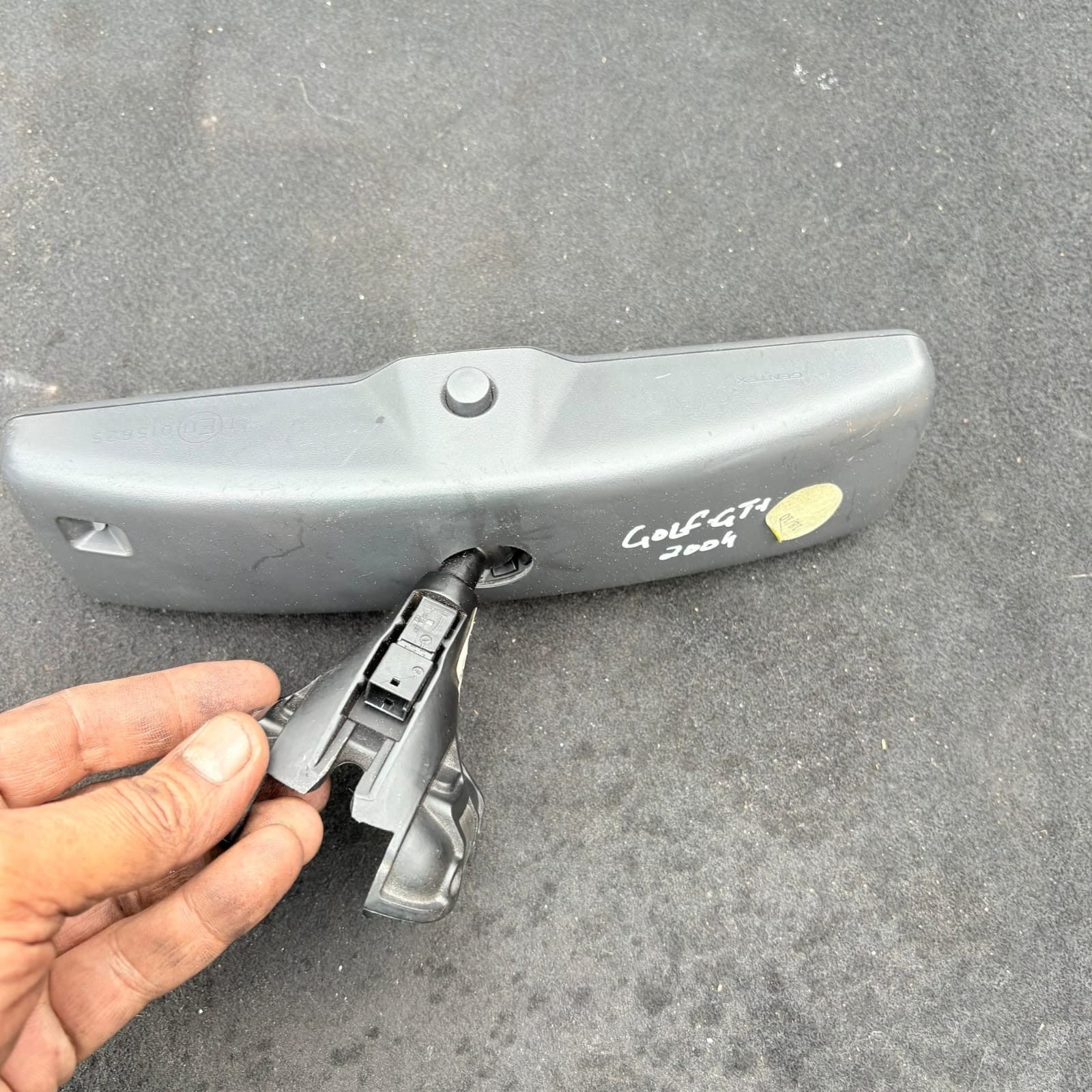VW Golf GTI Mk5 2004-2009 Auto Dimming Anti-Dazzle Rear View Mirror 1K0857511B