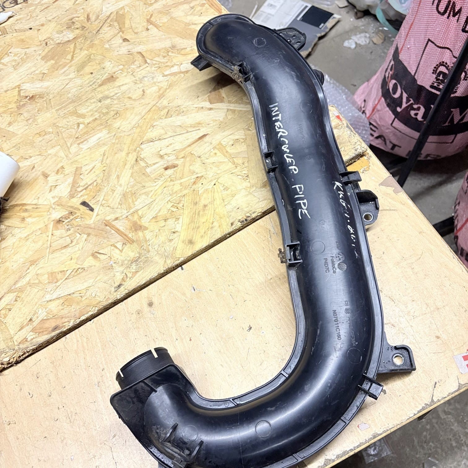 Air Intake Intercooler Pipe N07011C160 Ford Mondeo Mk4 2.0 Diesel 2012