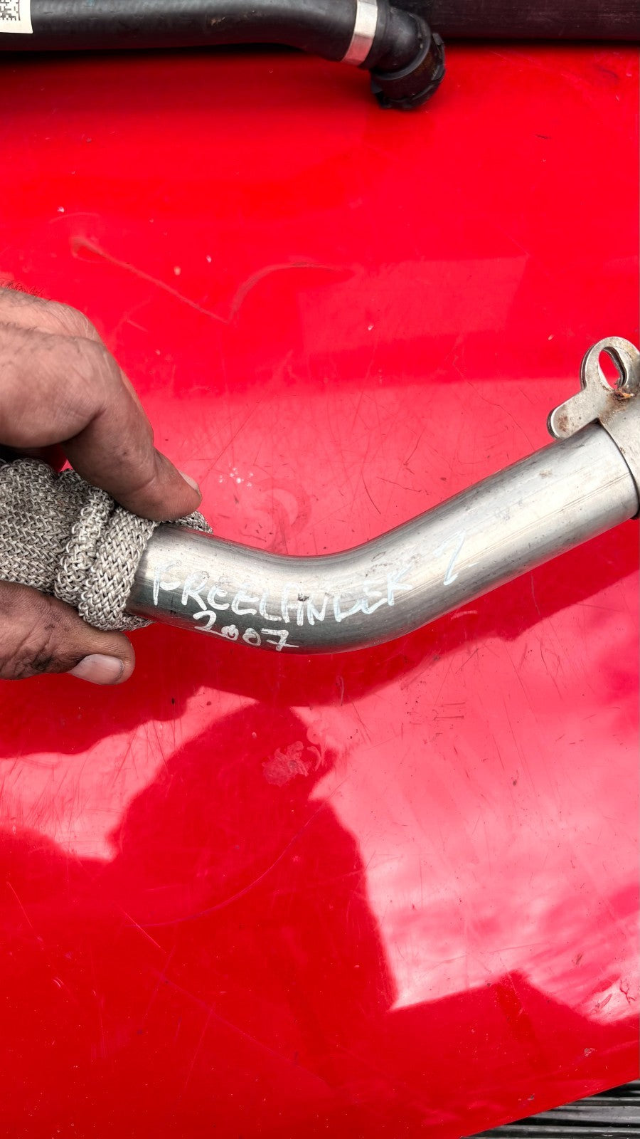 Land Rover Freelander 2 Egr Valve Cooler Pipe Hose 2007