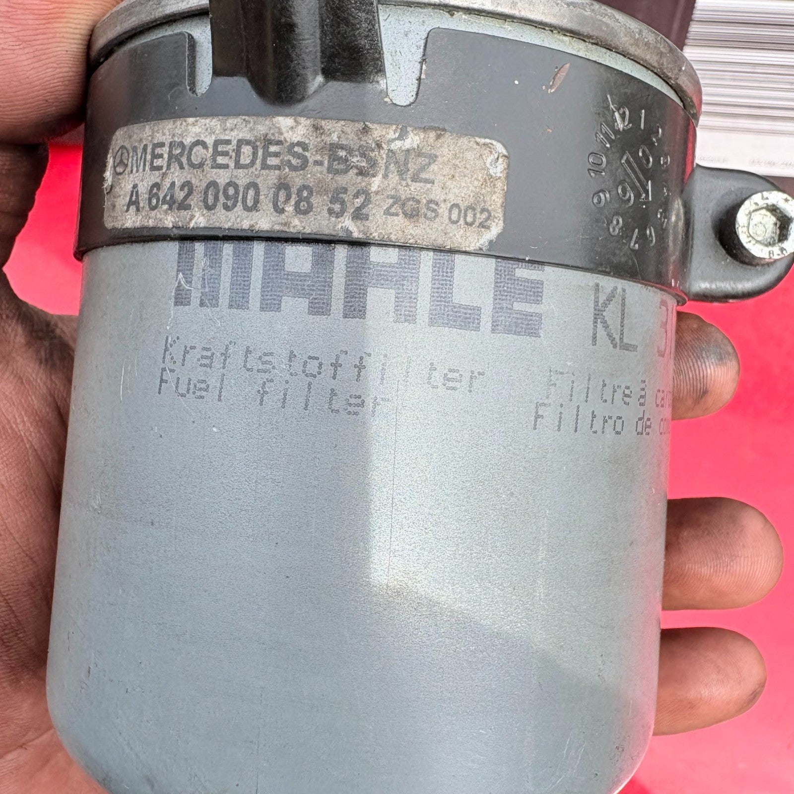 CHRYSLER 2007-2009 FUEL FILTER HOUSING A6420900852