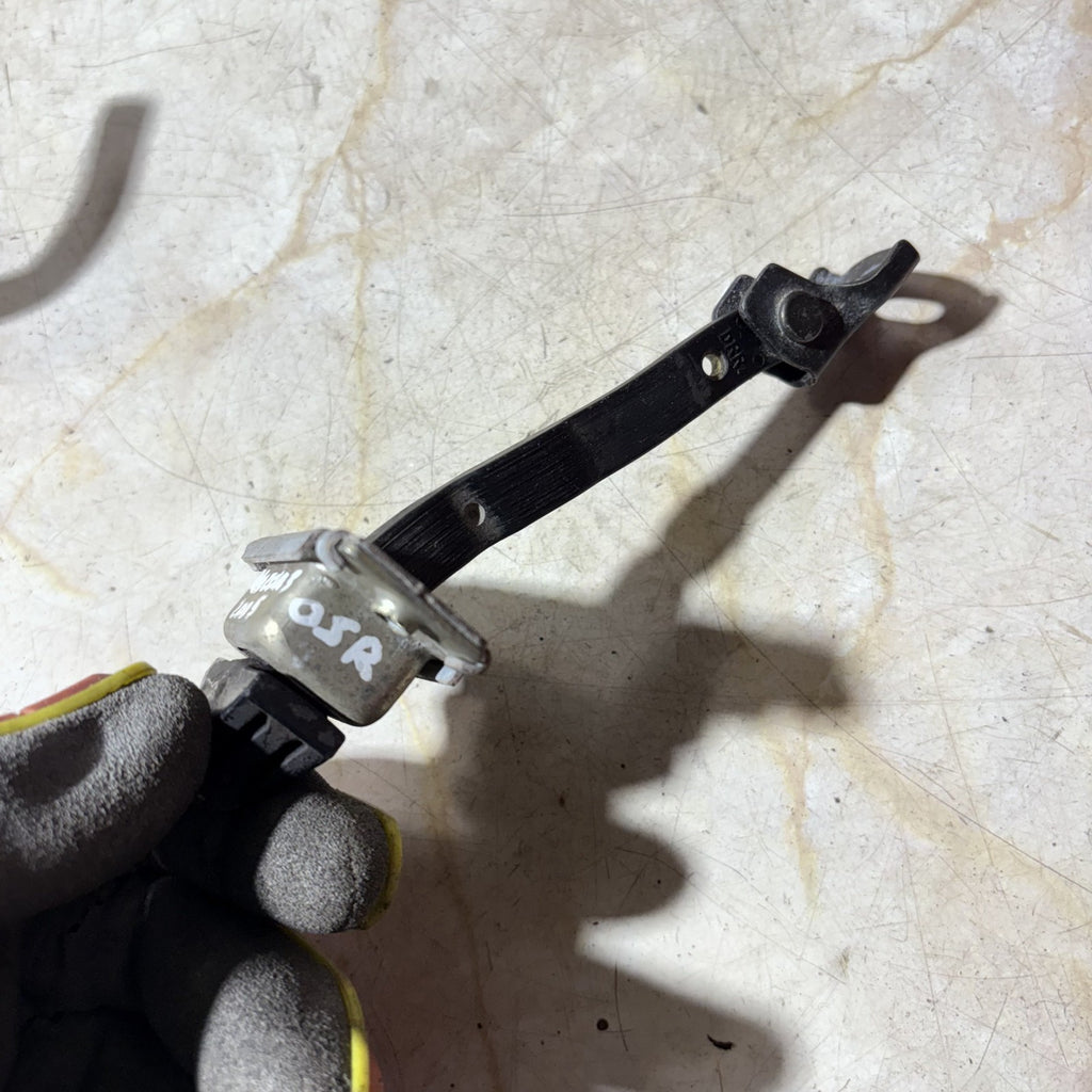MAZDA 3 2005 DOOR STRAP STOP CHECK HINGE RIGHT REAR SIDE