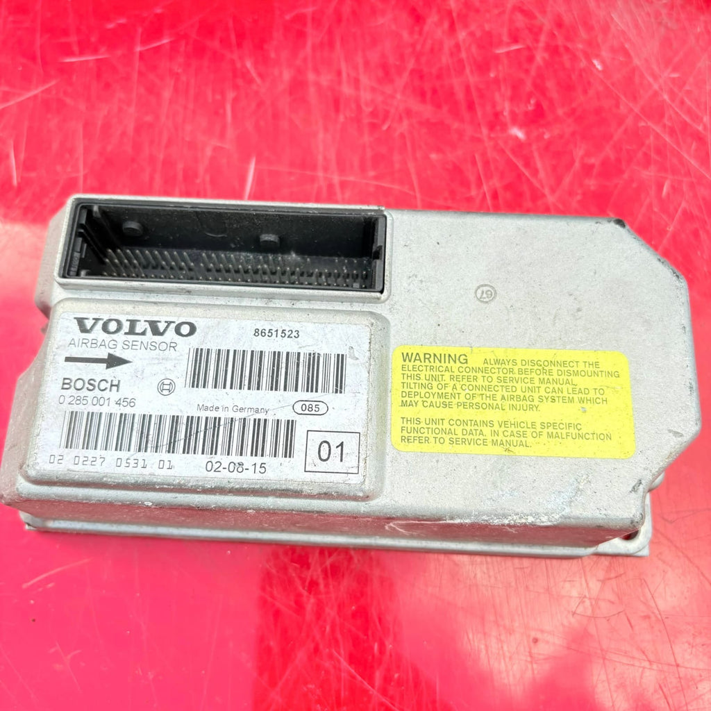 2003 VOLVO V70 AIR SAFETY BAG CRASH SENSOR MODULE 8651523