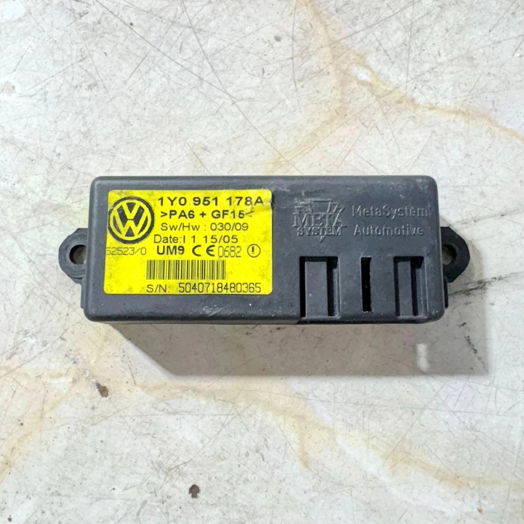 VW Beetle 06 Left Convertible Alarm Movement Motion Detector Sensor 1Y0951178A