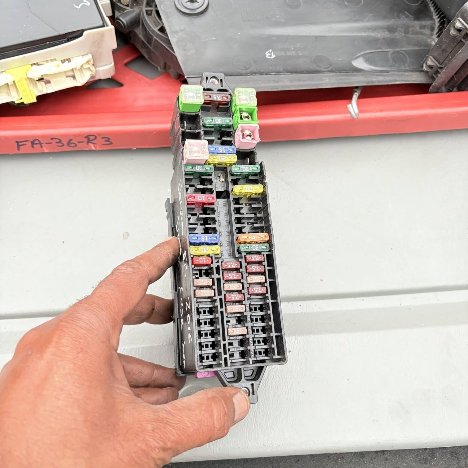 SEAT Ibiza FR 2016 Dashboard Fuse Box Interior Fuse Panel Wiring Loom RHD