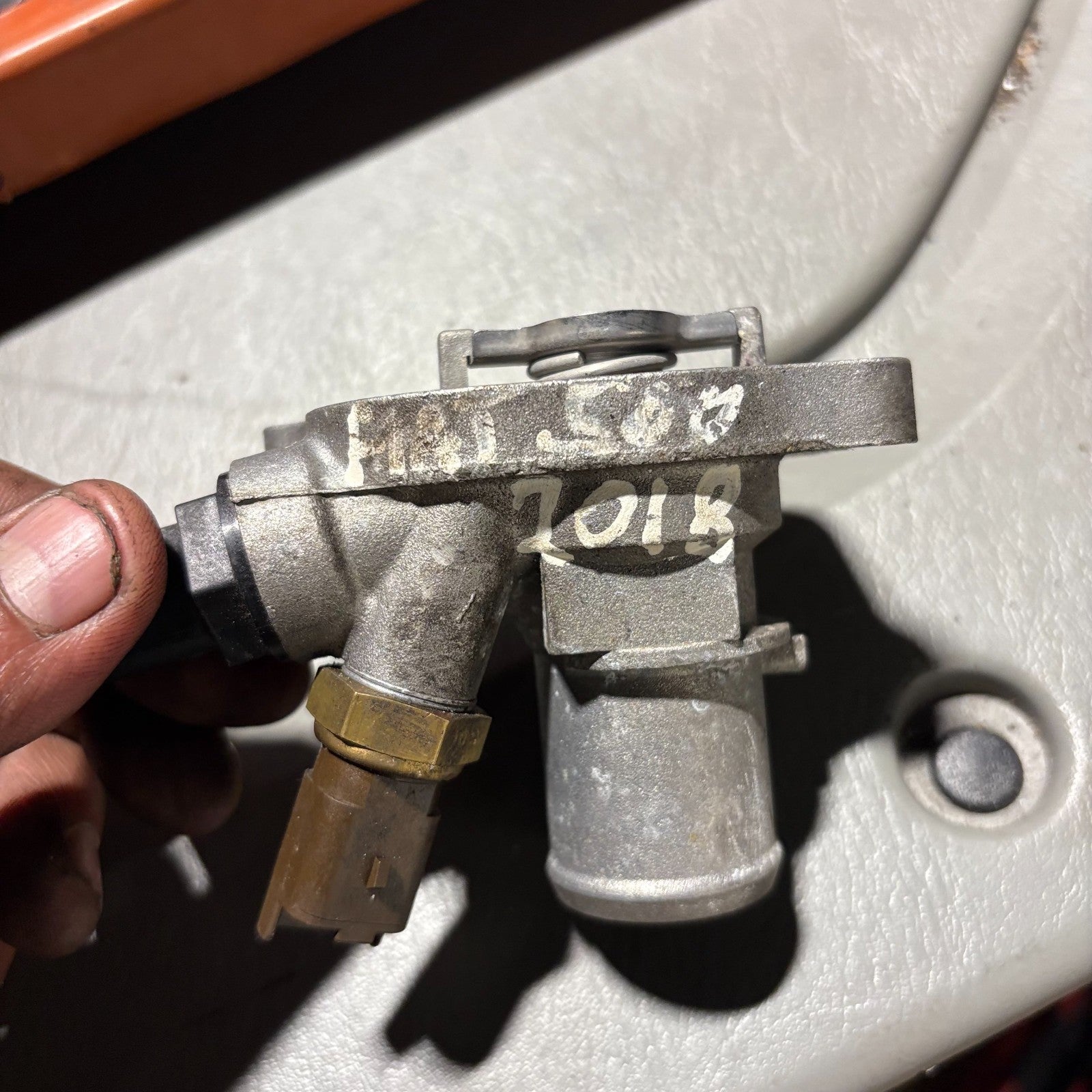 Thermostat Housing FOR FIAT 500 2012 55202371