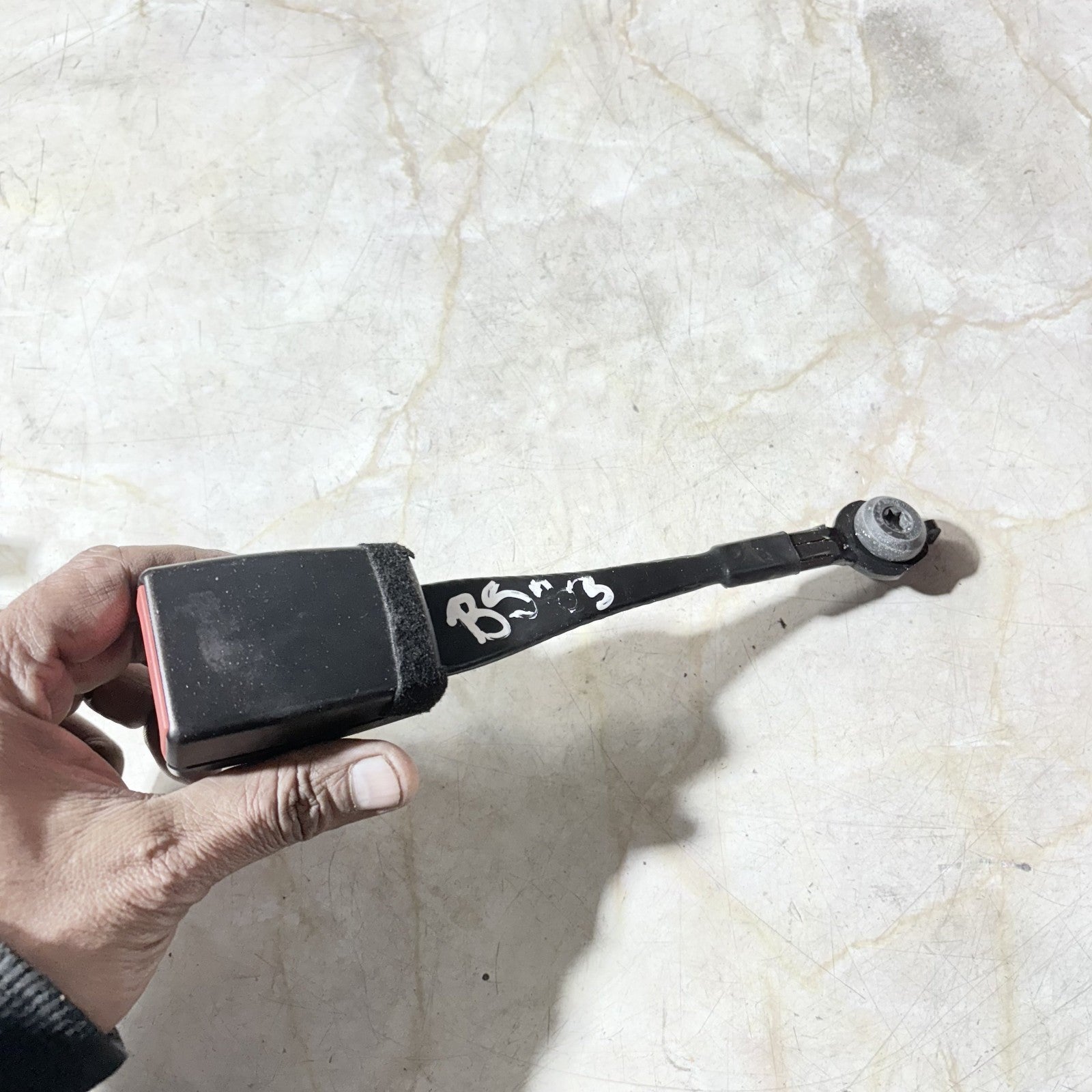 FORD FIESTA 2010 PASSENGER SIDE FRONT SEAT BELT ANCHOR