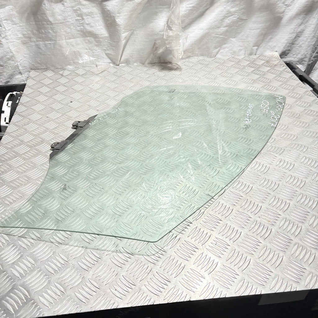 2017 NISSAN MICRA Right Driver Side Front Door Window Glass