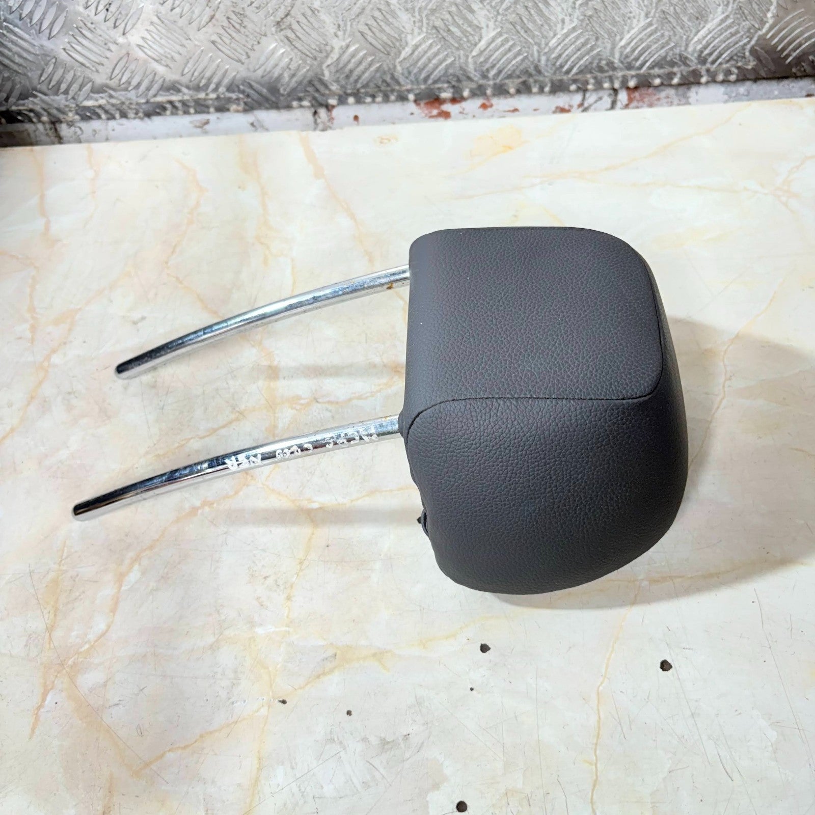 Mercedes C-Class C200 Rear Left Headrest NSR Black Leather Seat Head Rest
