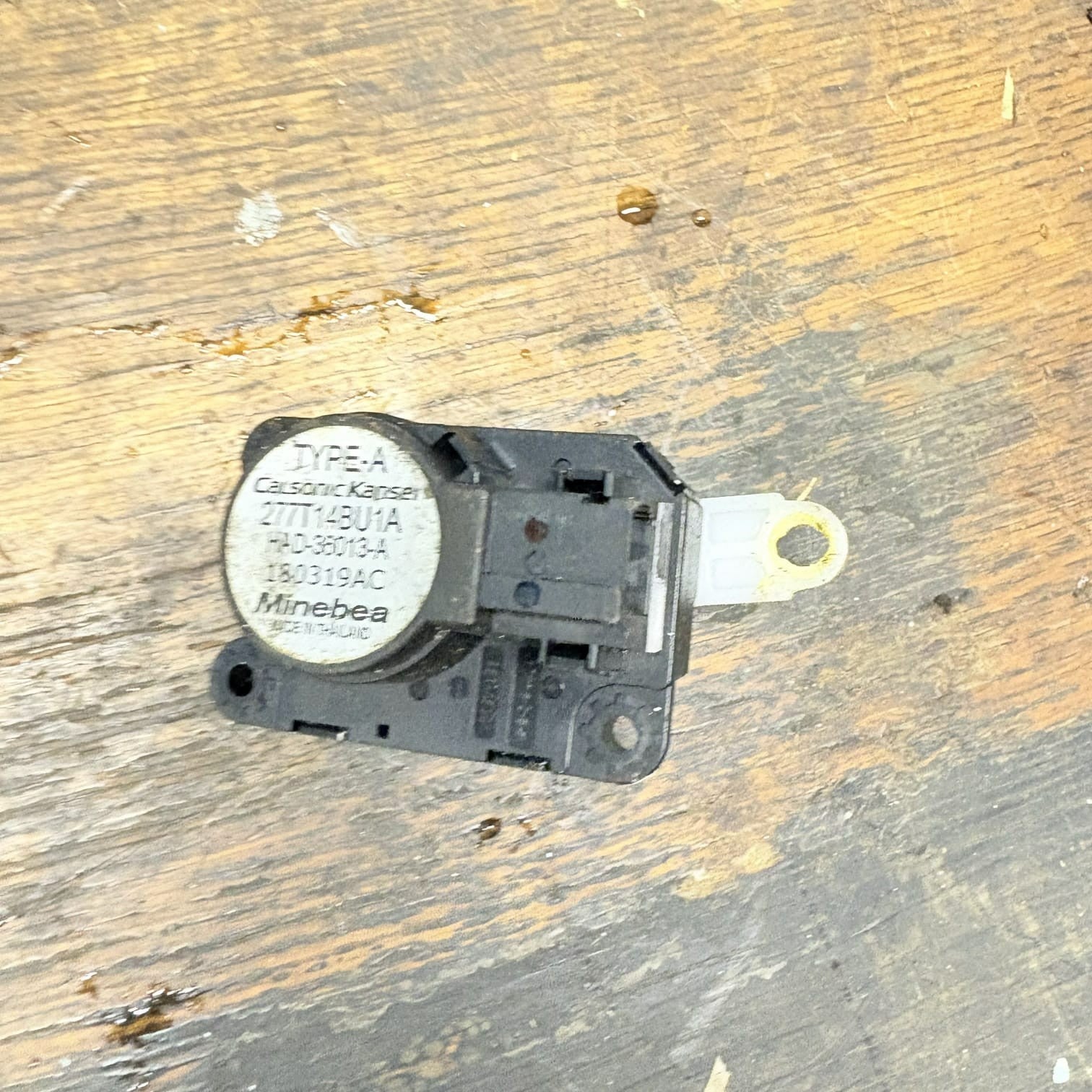 Nissan Qashqai Heater Flap Motor Actuator 277T14BU1A