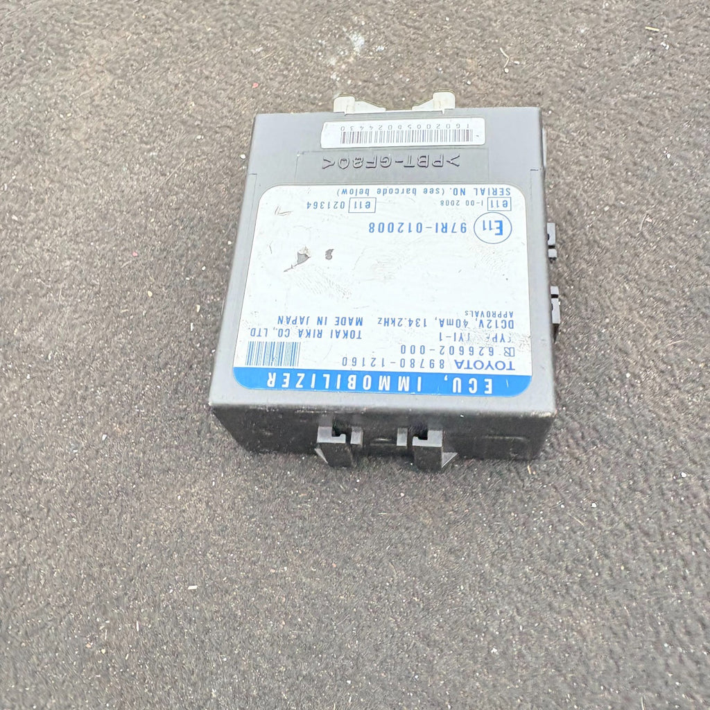 Toyota Corolla MK9 Immobiliser Control Module 2004-2007 89780-12160
