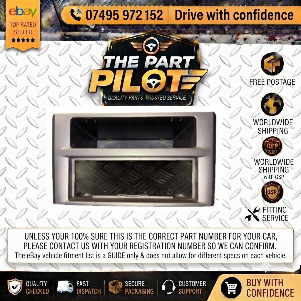 Iveco Daily Mk4 09-12 Dashboard CD Player Surround Trim Cover 5801259260