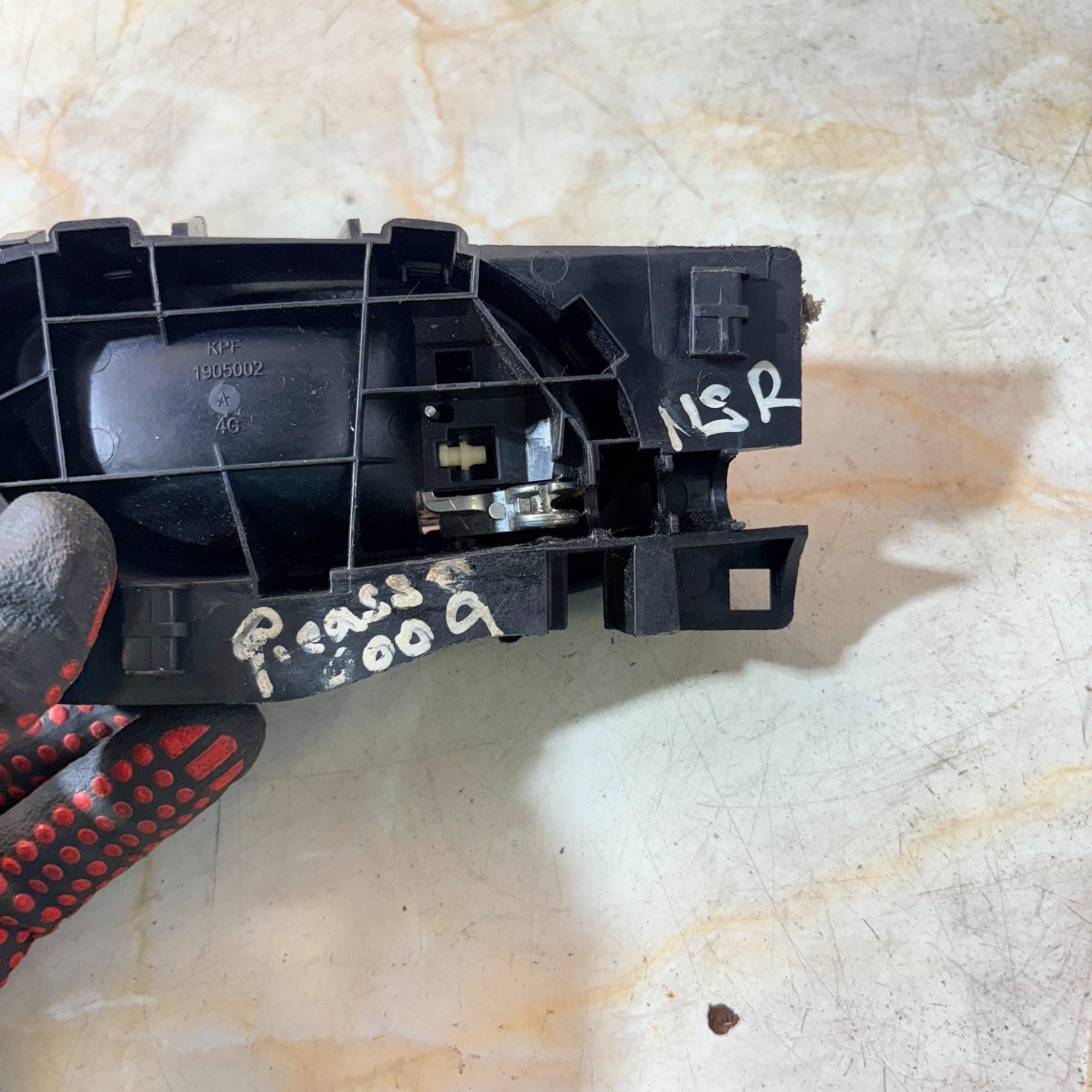 Citroen C3 Picasso Left Passenger Nearside Rear Inner Door Handle Mk1 2009