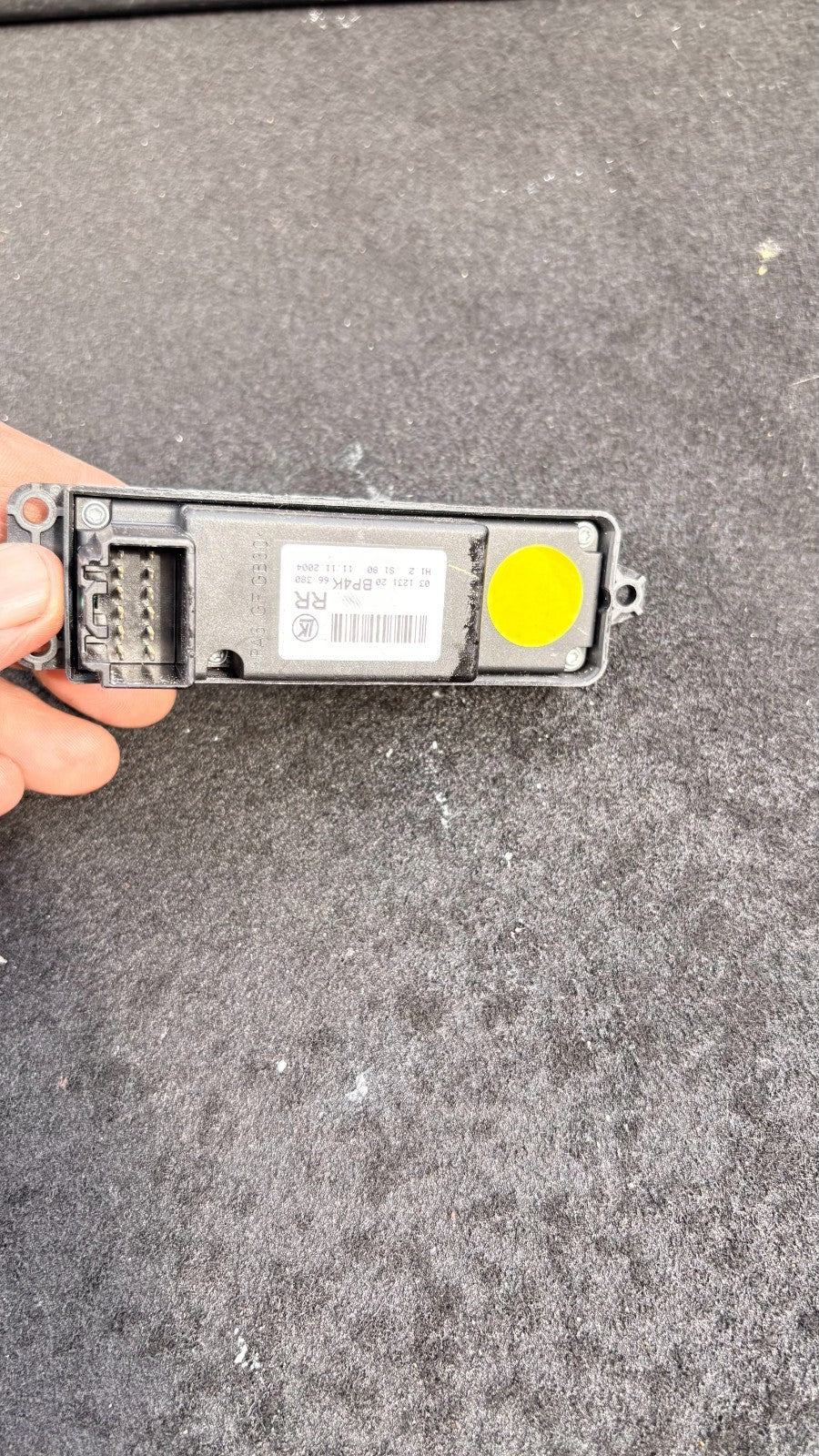 Mazda 3 BK Mk1 2003-2009 Rear Right Door Window Switch Control BP4K66380