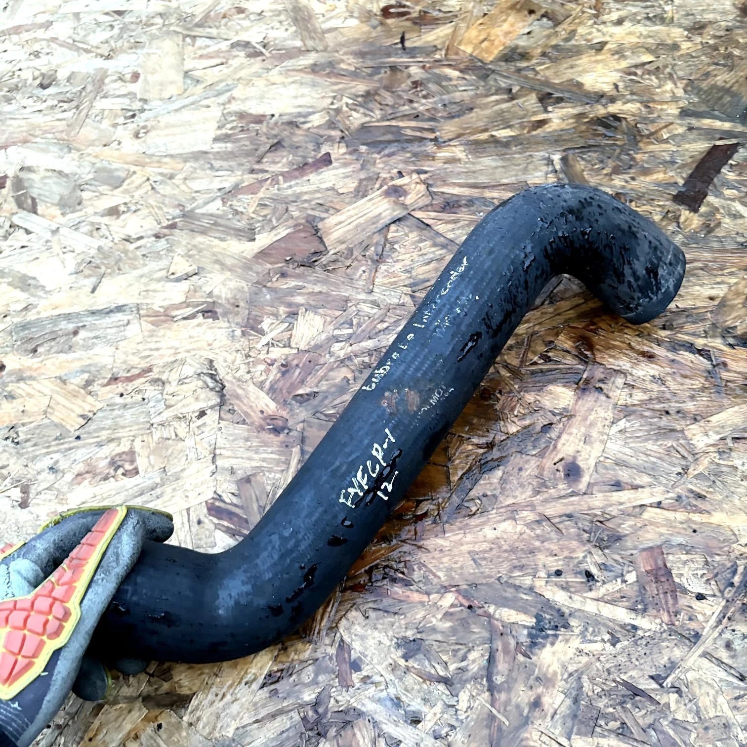 48790 Mercedes-Benz W108 Upper Radiator Hose Pipe 1165010782