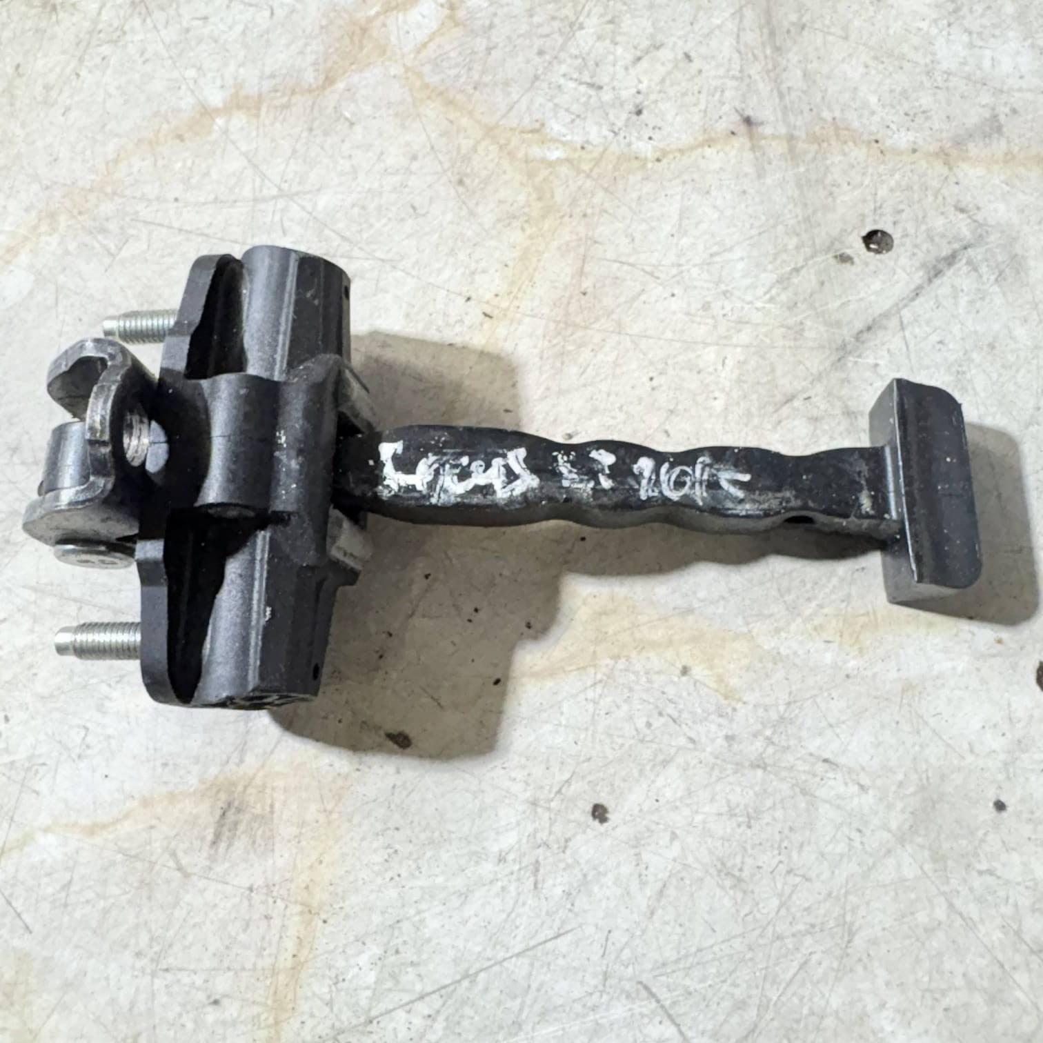 Peugeot 308 Mk2 2015 DRIVER Rear Door Stop Check Hinge Strap