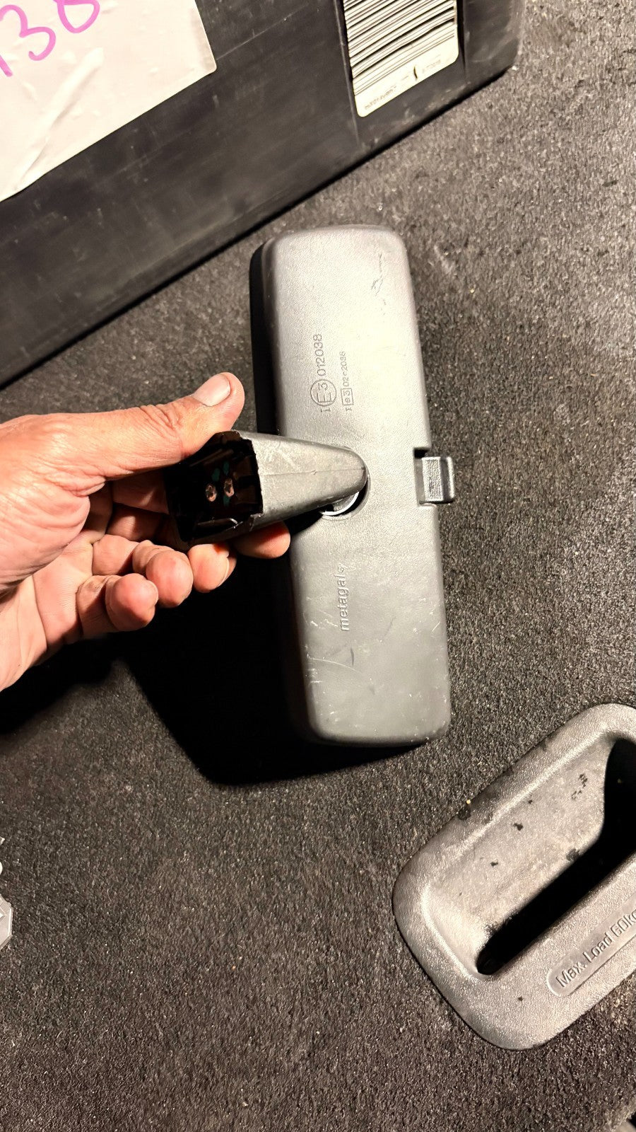 Volkswagen Fox 2006 Interior rear view mirror 012038