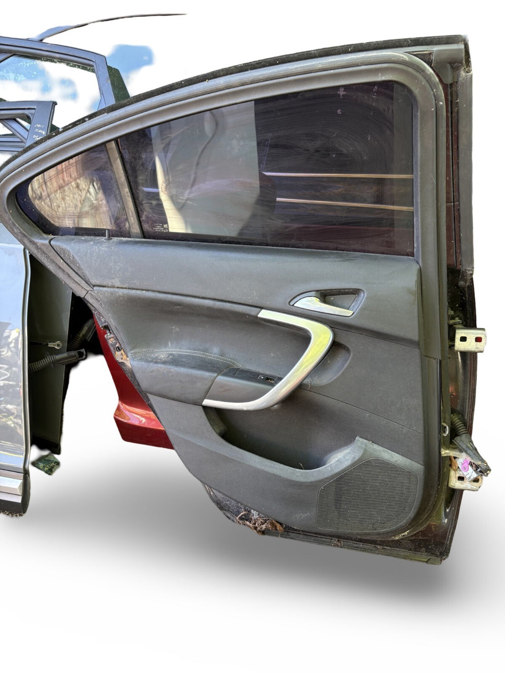 VAUXHALL INSIGNIA A MK1 2009-2012 N/S REAR LEFT COMPLETE DOOR BLACK FREE P&P