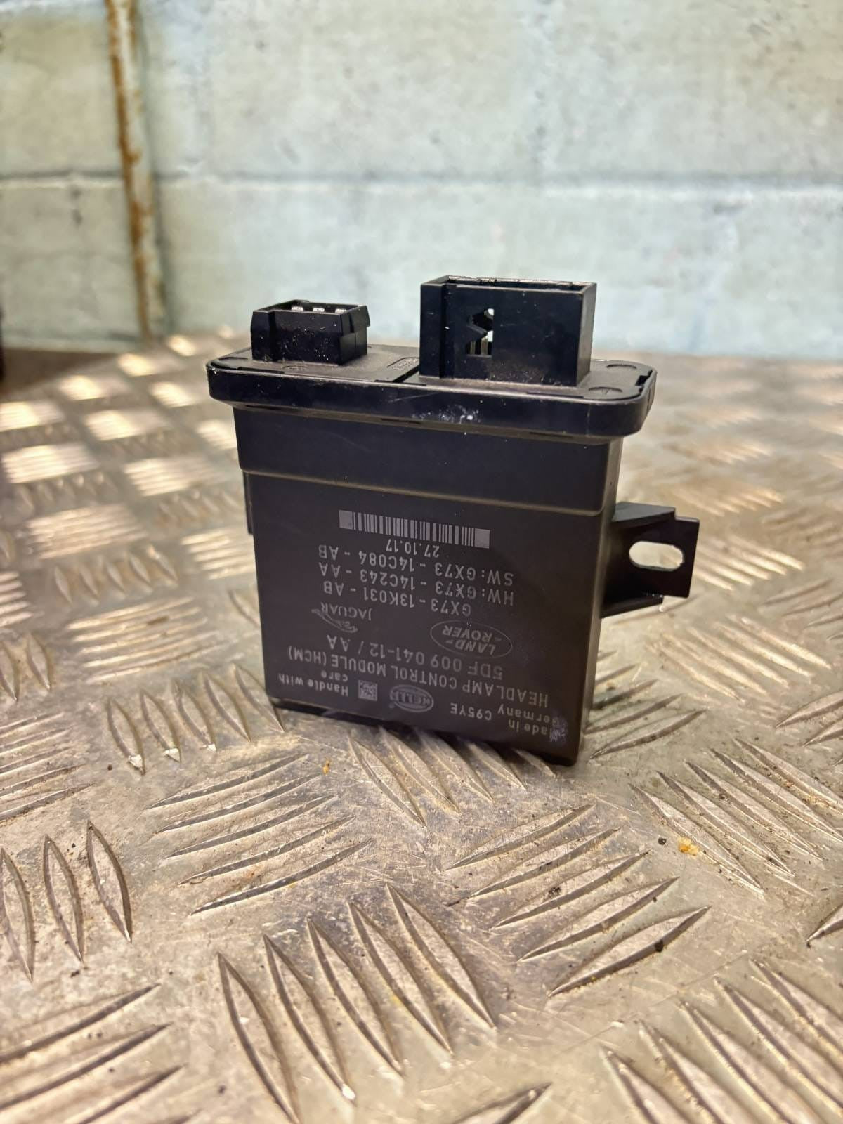 RANGE ROVER EVOQUE L538 HCM HEADLAMP CONTROL MODULE ECU 5DF00904112AA 2017