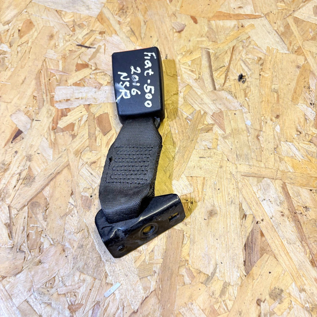 Fiat 500 Mk1 2007-2025 Left Passenger Rear Seat Belt Stalk 34045525