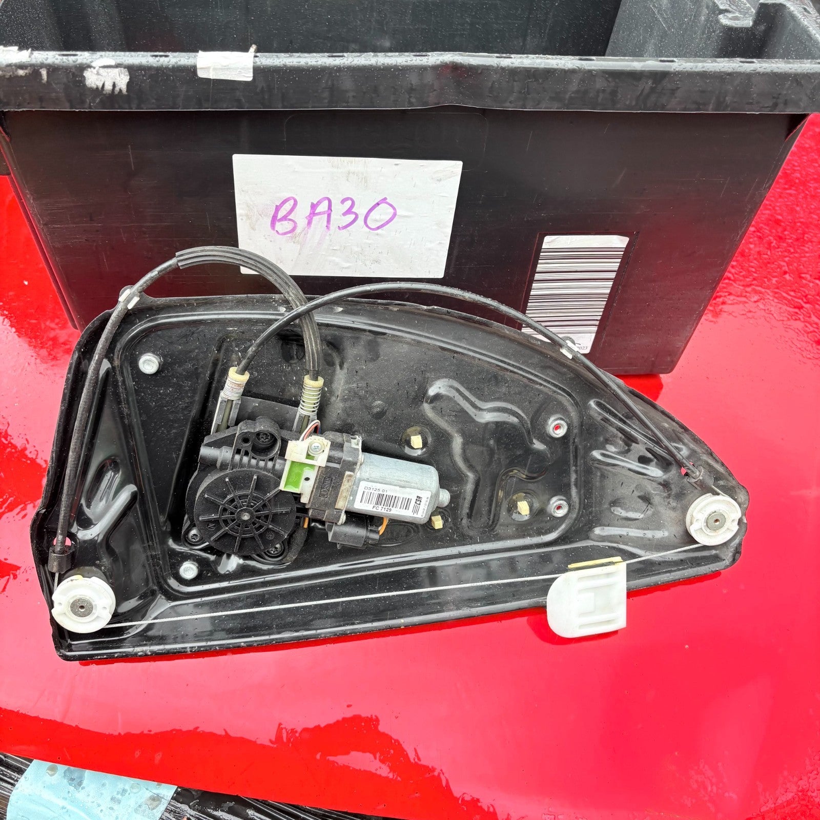 LAND ROVER FREELANDER 2 2007 WINDOW REGULATOR REAR PASSENGER SIDE 6H5227001AE
