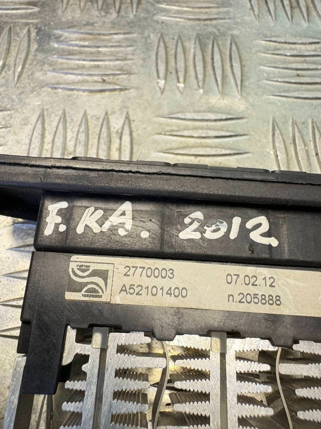 Ford KA MK2 08-16 aux electric heater matrix/element 2770003/A52101400