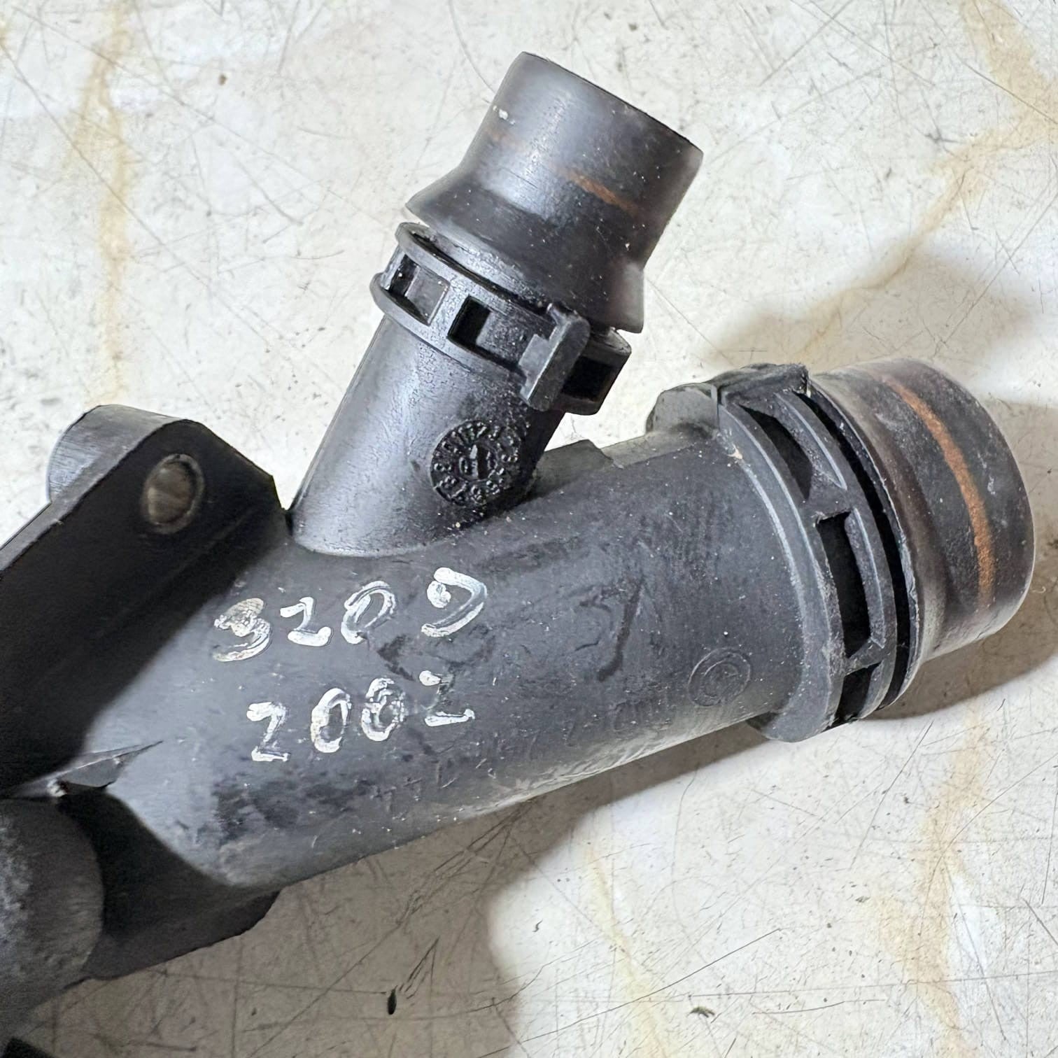 BMW 3 Series (E90, E91) Cooling System Flange, 1112-2247744 2002