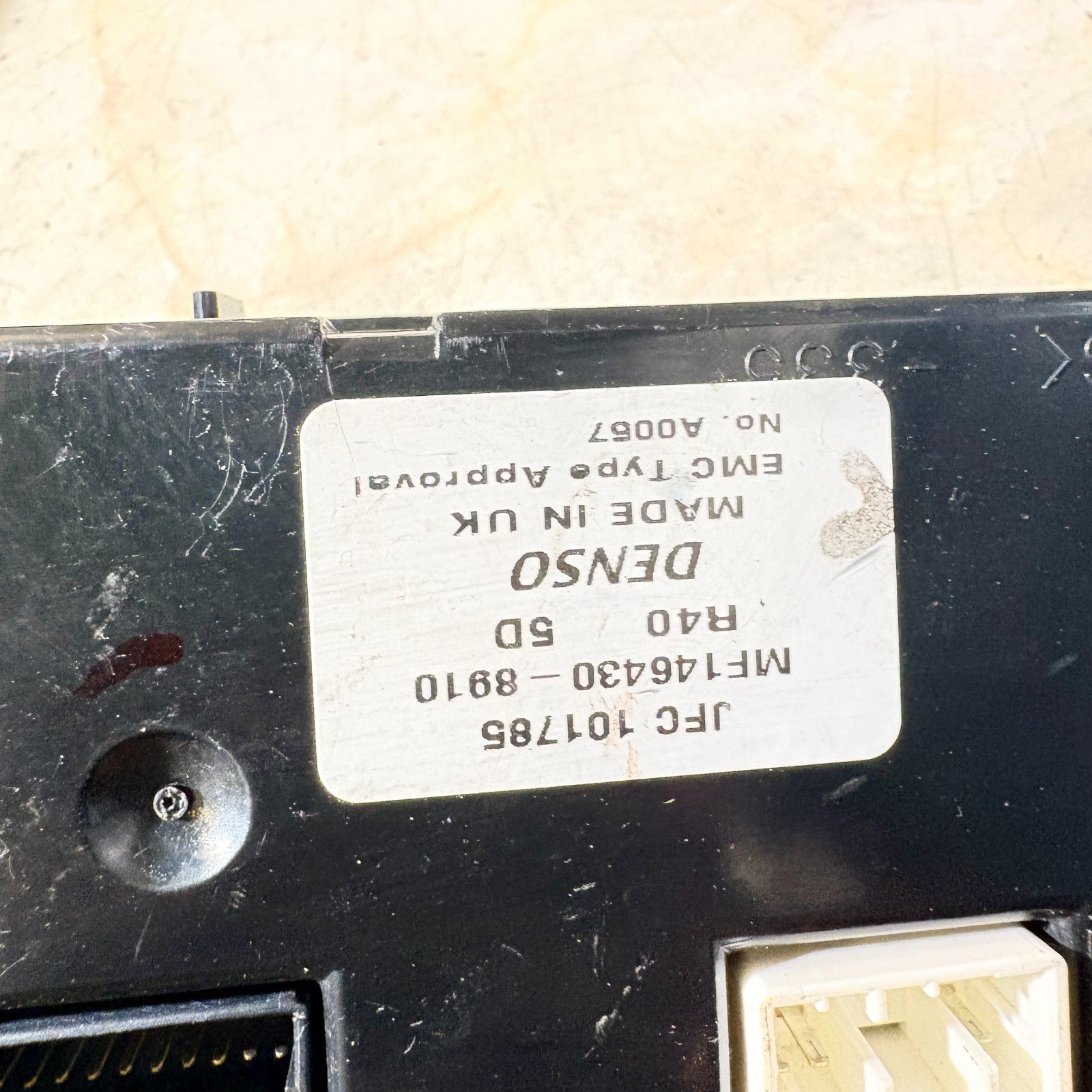 MG ZT Heater/Ac Climate Control Unit JFC101785 2001-2005