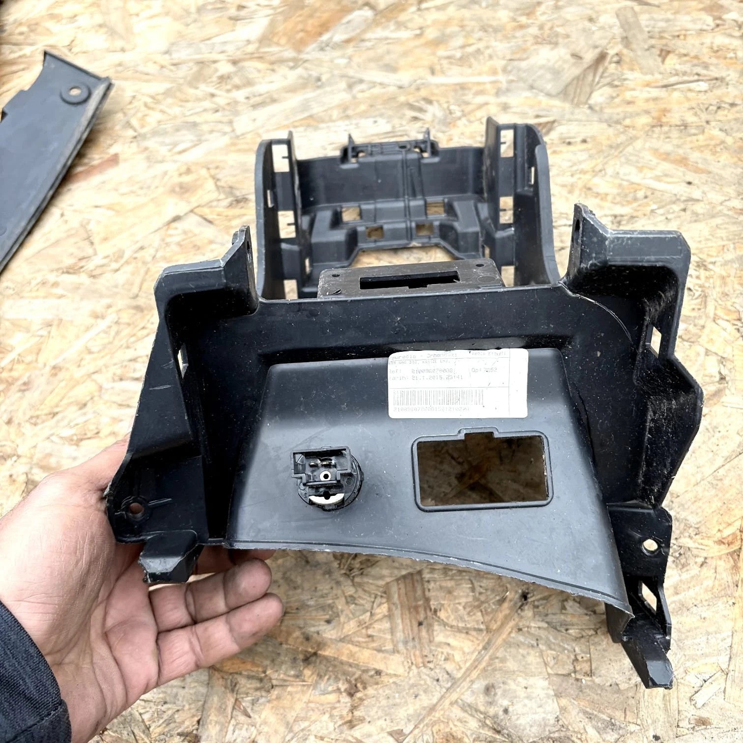 Renault Clio MK4 2012-2019 Centre Console Tunnel Middle Trim Cover 969107884R