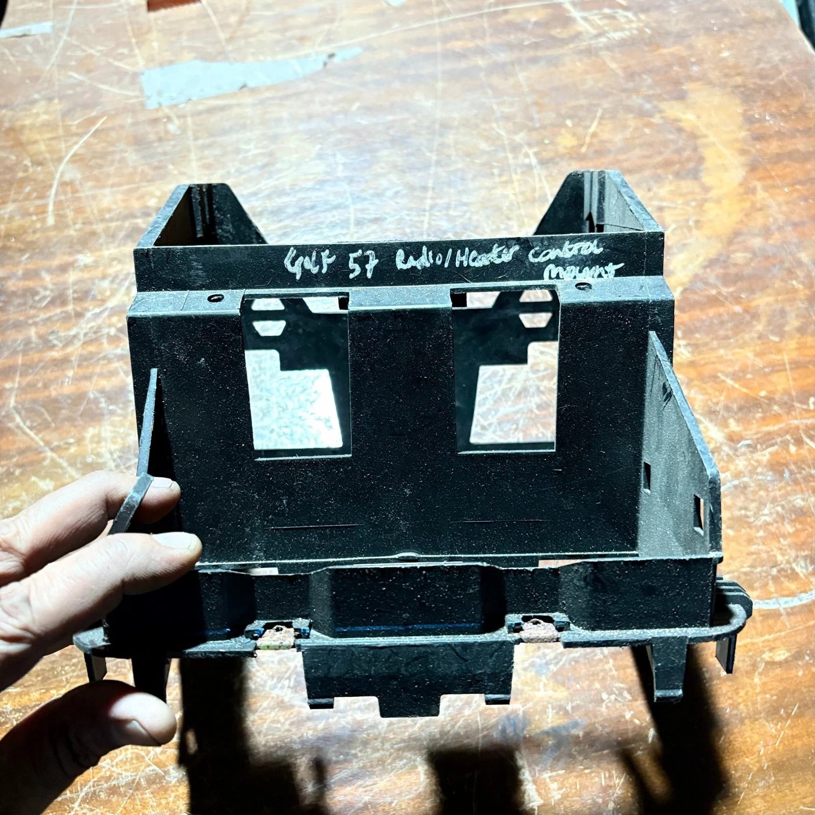 VW Golf MK5 2007-2008 57 Plate Radio Stereo Mounting Bracket Cage 1K0858005