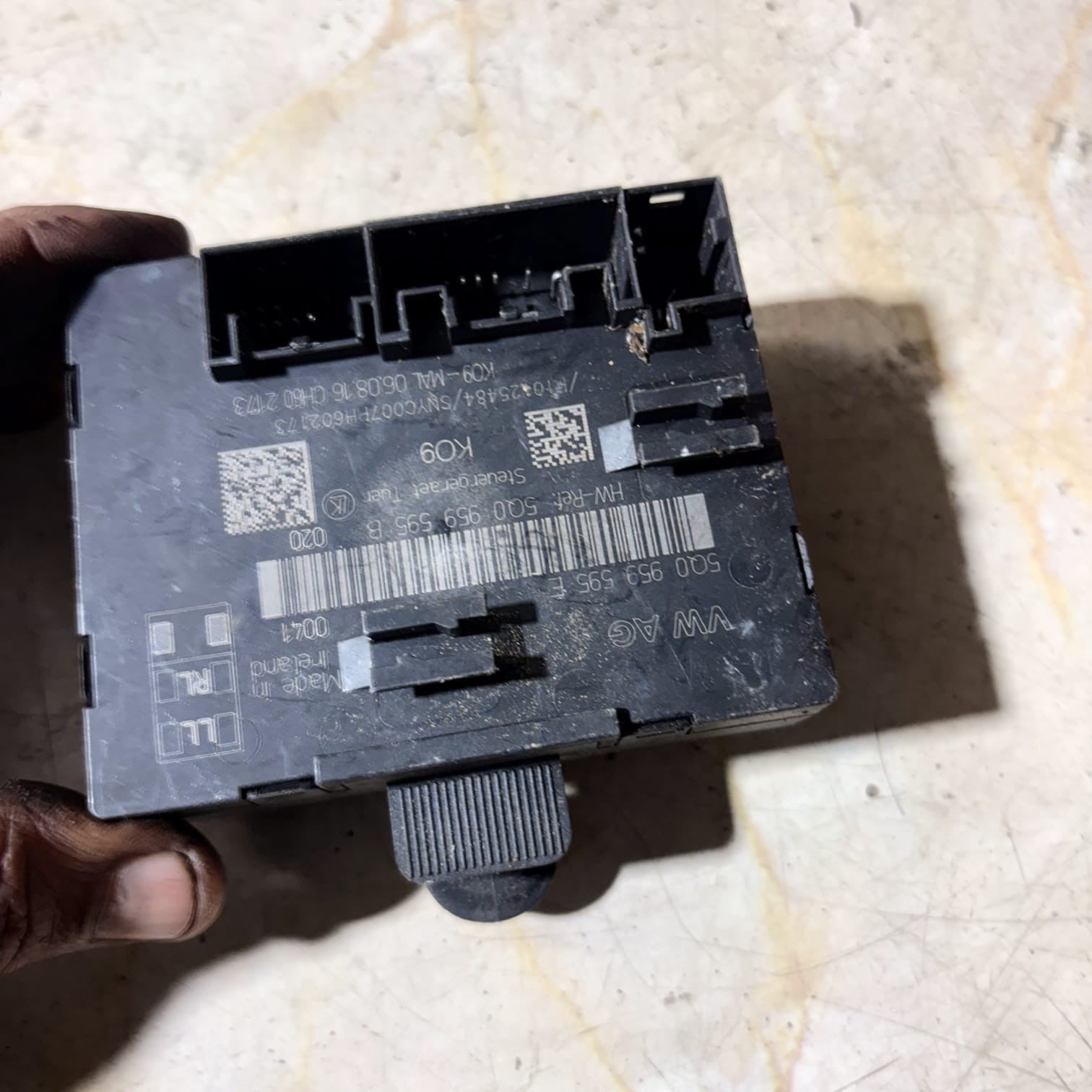 2016 AUDI A3 1.5 TFSI Sport DADA 5DR DRIVERS REAR DOOR MODULE 5Q0959595E