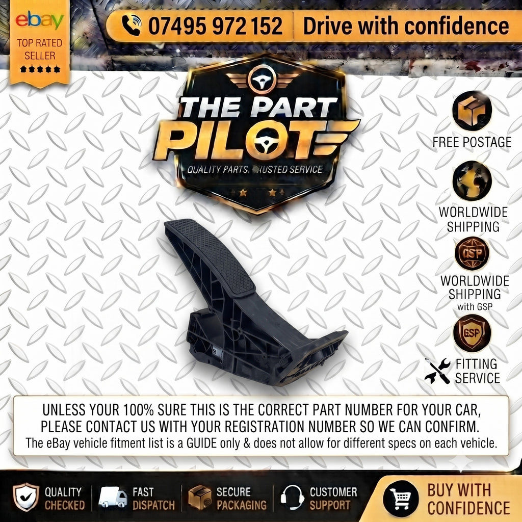 BMW X5 E70 2006-2013 ACCELERATOR GAS THROTTLE PEDAL ASSEMBLY 259160-10