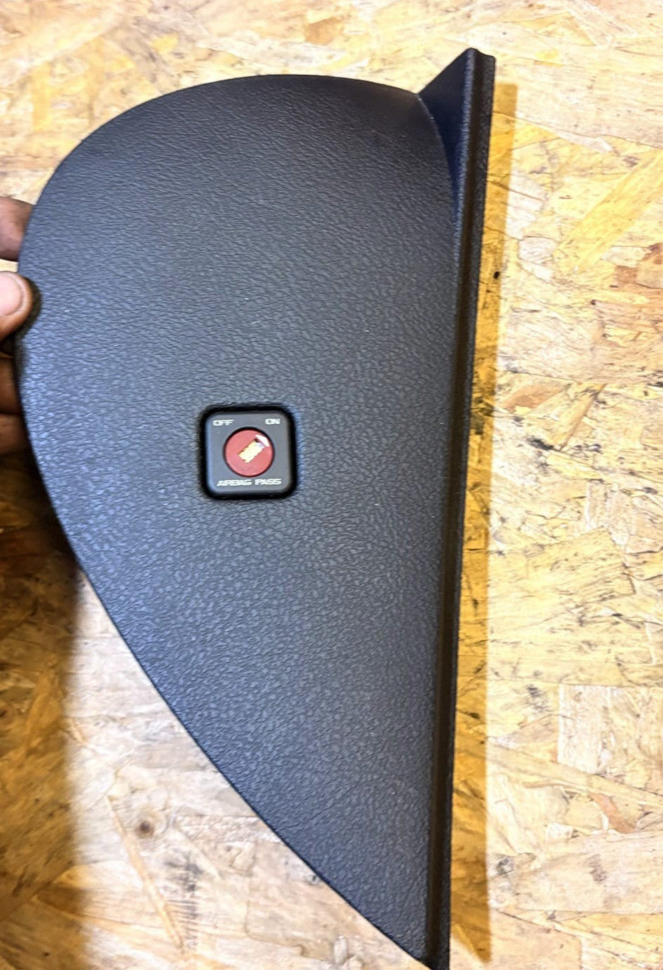 PEUGEOT 407 AIRBAG SWITCH DASHBOARD END PANEL 9651198777 OS
