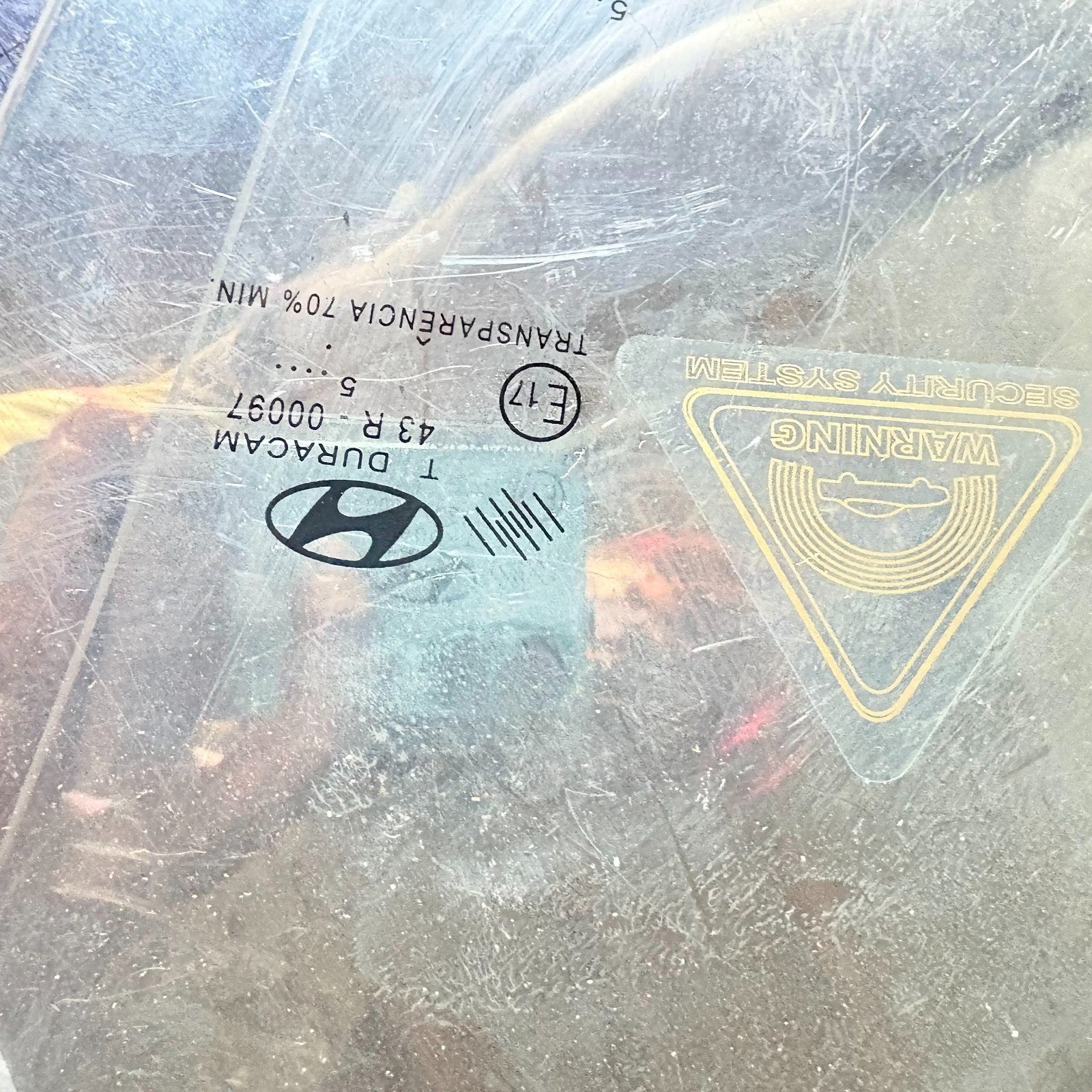 2015 HYUNDAI I10 5 Door Passengers Left Front Door Window Glass