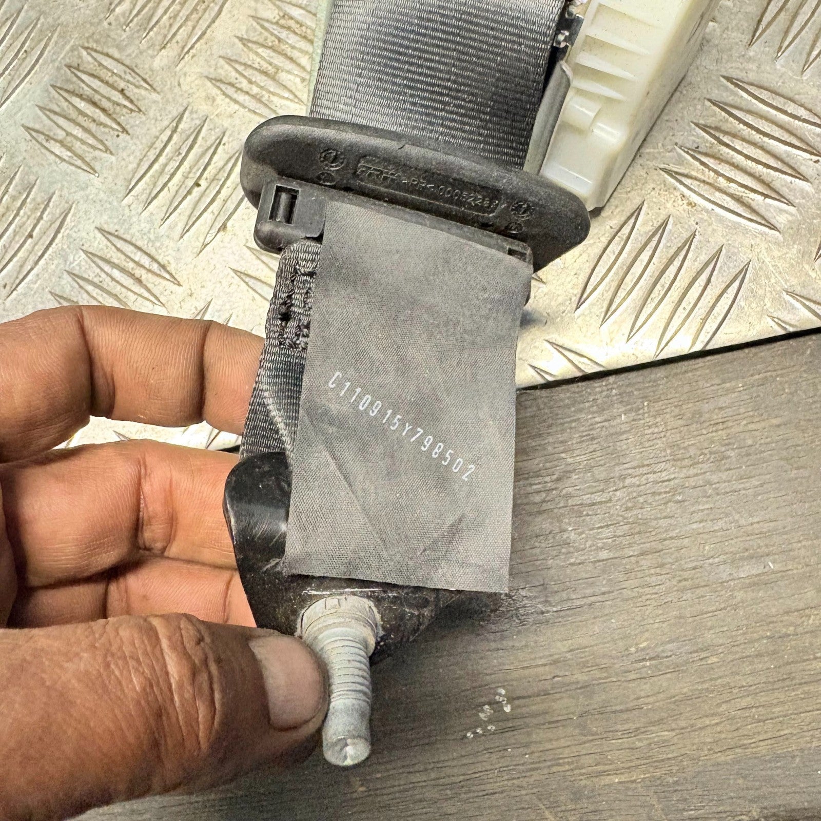 CITROËN DS3 Rear Right Seatbelt I000045