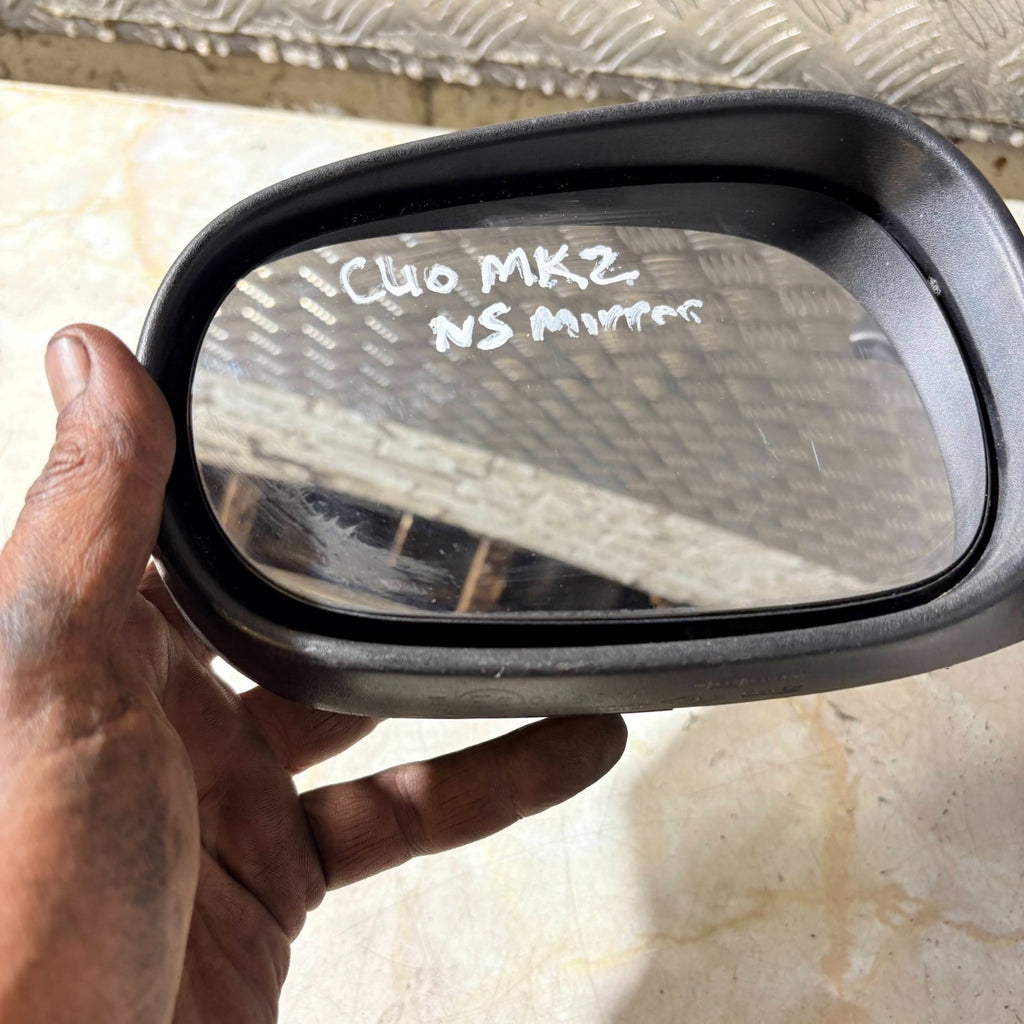 RENAULT CLIO MK2 PASSENGER FRONT LEFT SIDE ELECTRIC WING MIRROR E2018011
