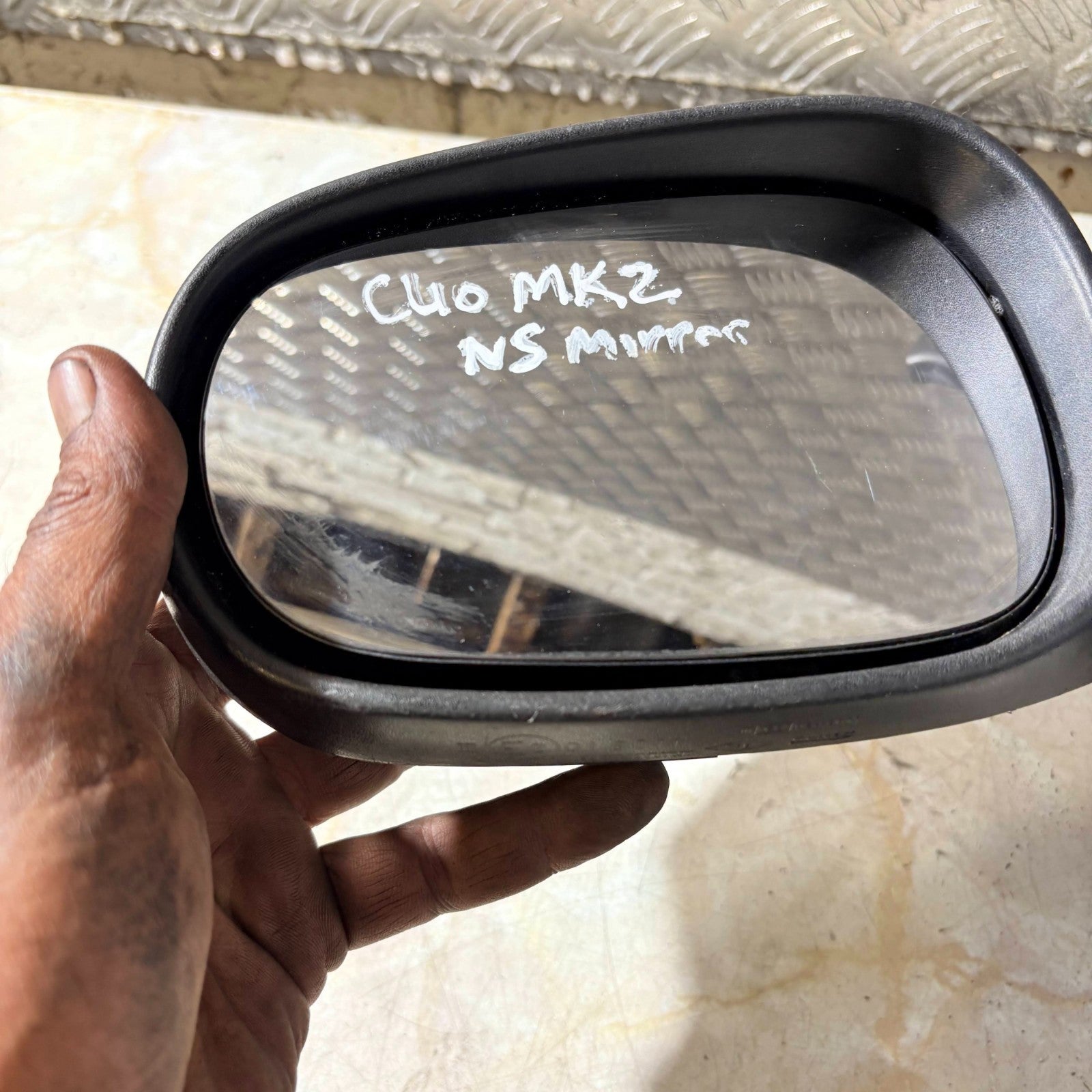 RENAULT CLIO MK2 PASSENGER FRONT LEFT SIDE ELECTRIC WING MIRROR E2018011