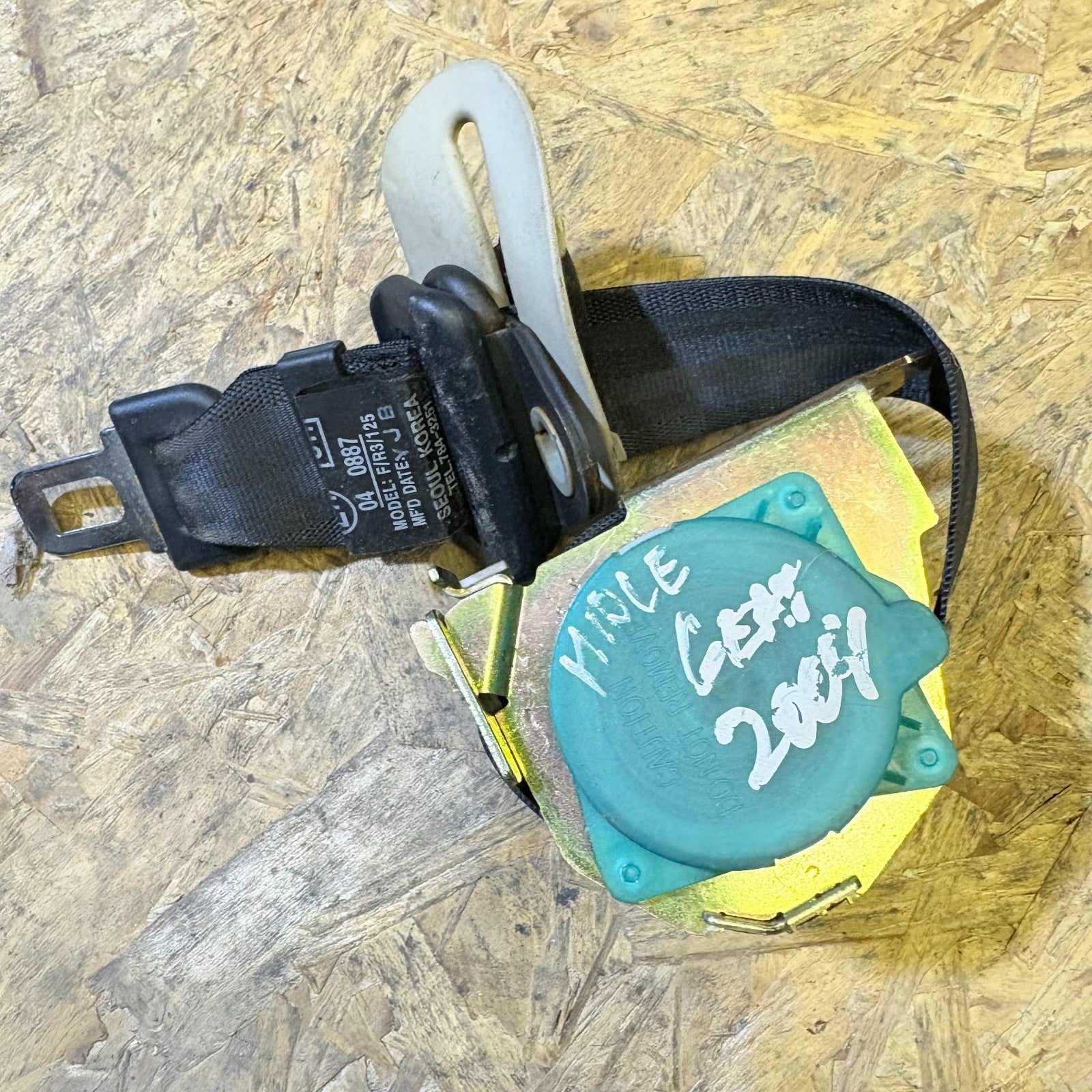 898101C210BJ Seat Belt Strap Middle 89810-1C210BJ