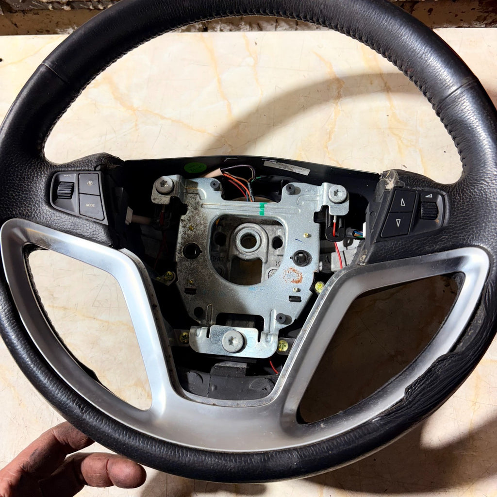Vauxhall Antara L07 Leather Multifunction Steering Wheel Audio Phone 2006-2015