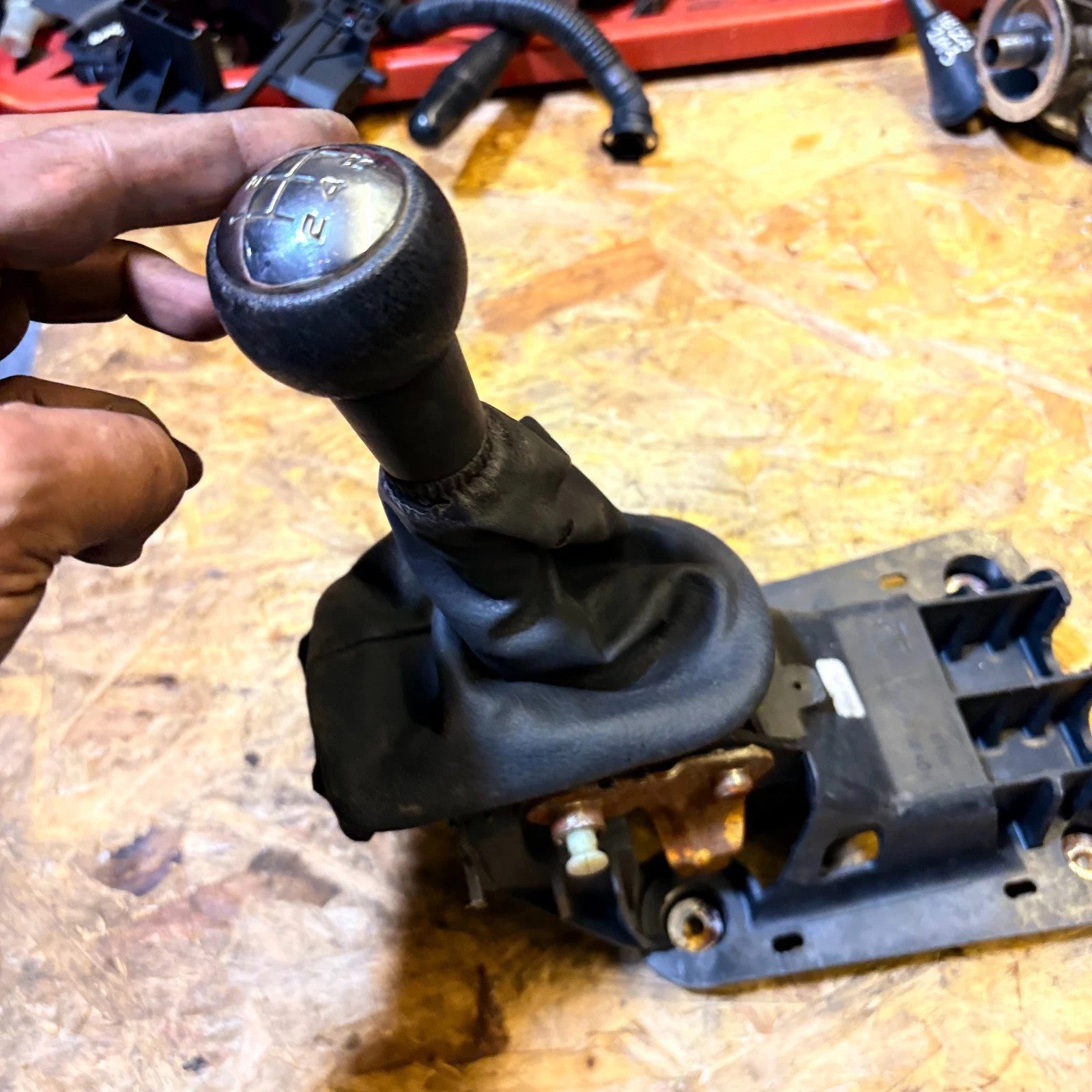 PEUGEOT 207 S 06-14 MK1 GEARSTICK KNOB AND GAITER 5 SPEED MANUAL