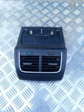 AUDI Q5 CENTRE CONSOLE AIR VENT & TRIM REAR MK1 8R 2009