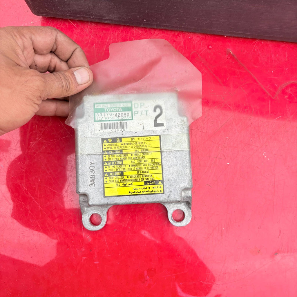 2001 TOYOTA RAV 4 AIRBAG ECU CONTROL MODULE 89170-42090