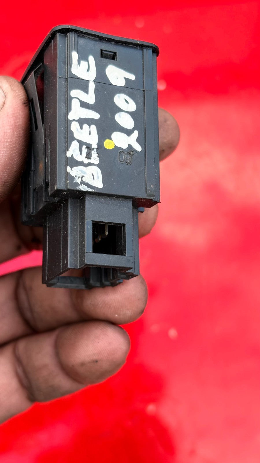 VOLKSWAGEN BEETLE 2009 HEADLIGHT CONTROL SWITCH 1C0941333A