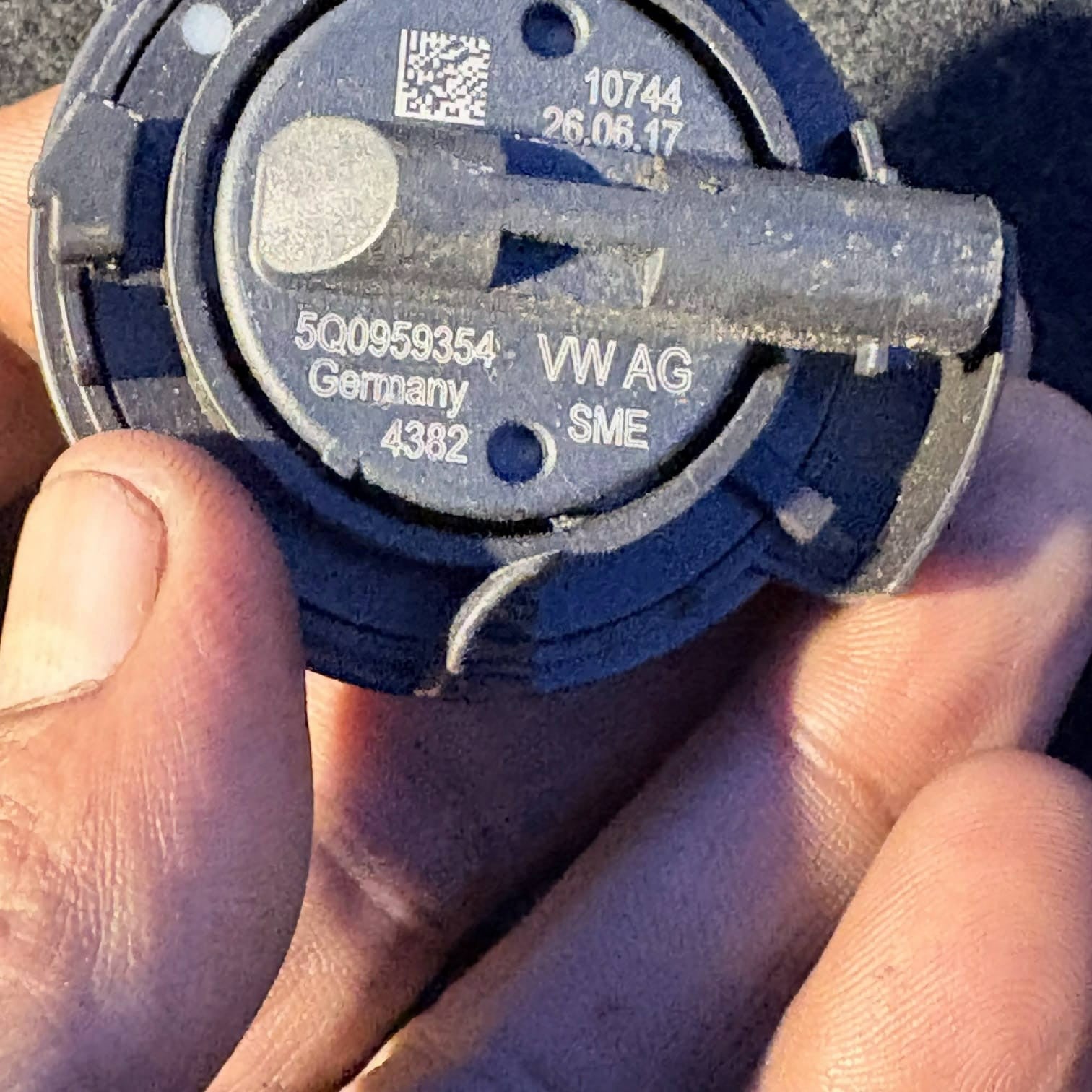 VOLKSWAGEN GOLF MK7 2017 AIRBAG CRASH IMPACT SENSOR 5Q0959354