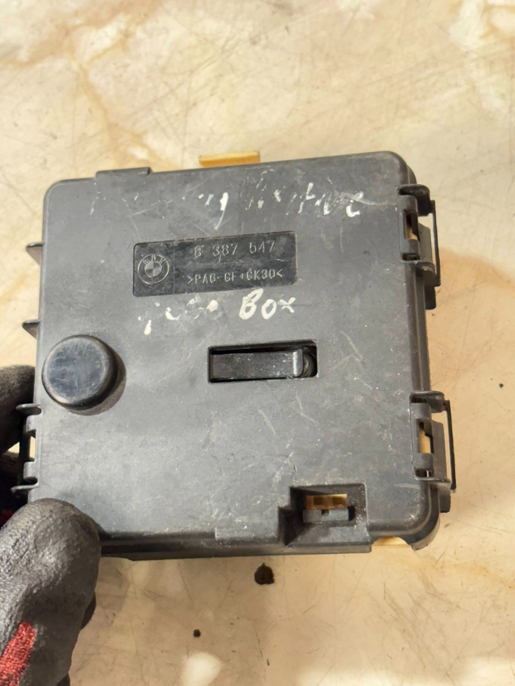 Mini Cooper S R53 Fuse Box Cover BMW 8 387 547