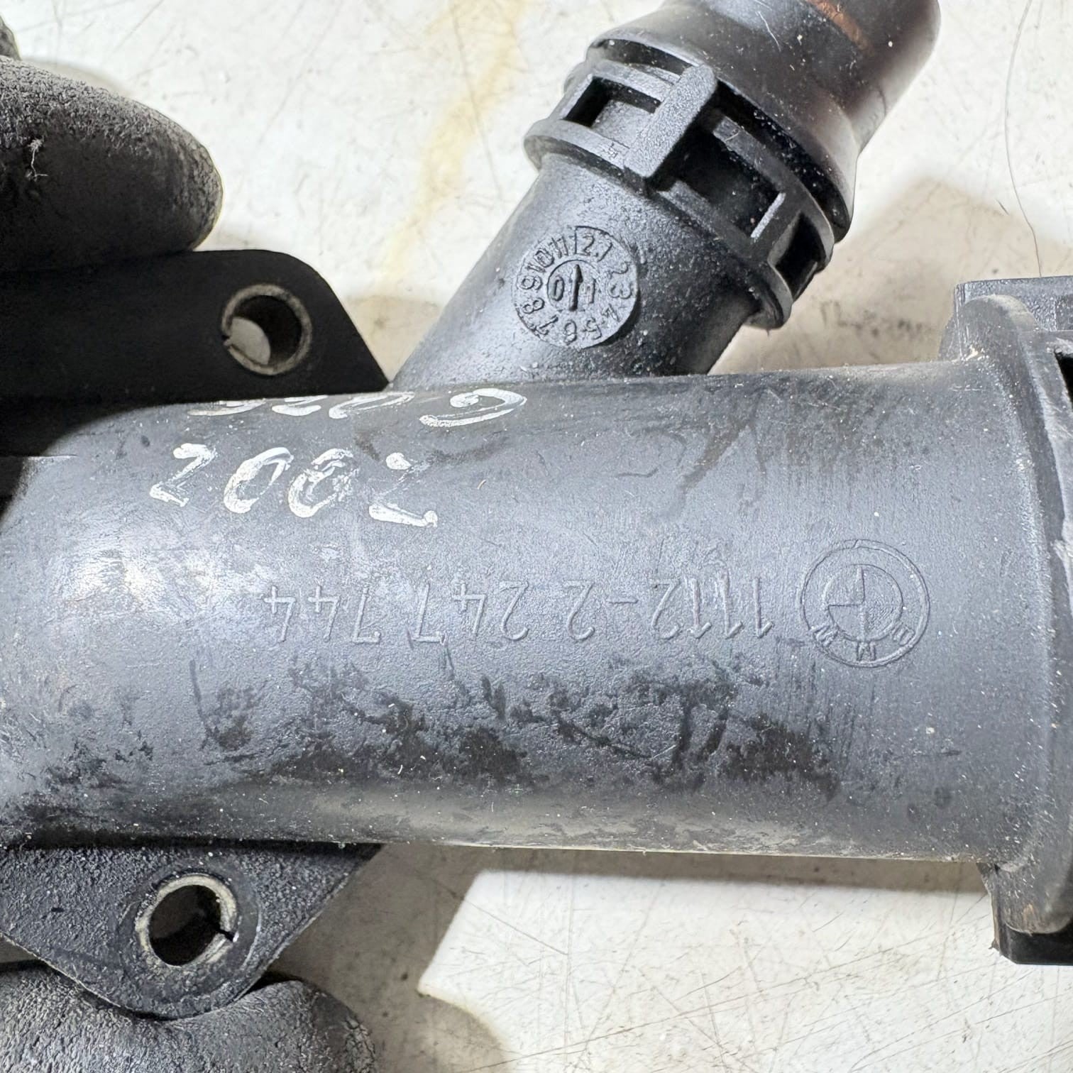 BMW 3 Series (E90, E91) Cooling System Flange, 1112-2247744 2002