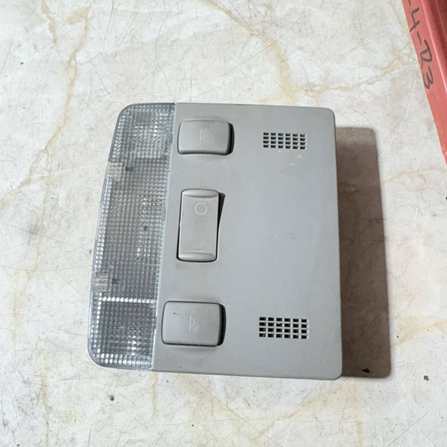 Audi A2 8Z Interior Map Reading Light Grey Platinum 8Z0947111 2001