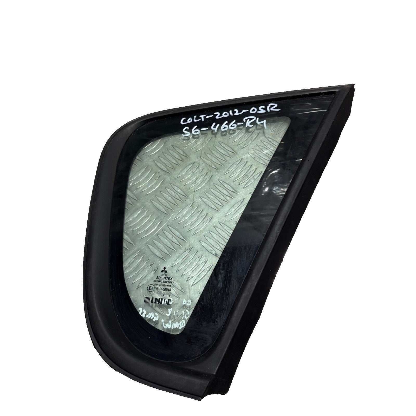 MITSUBISHI COLT MK6 Z30 5 DR REAR RIGHT QUARTER WINDOW GLASS 2004-2013 MR957060