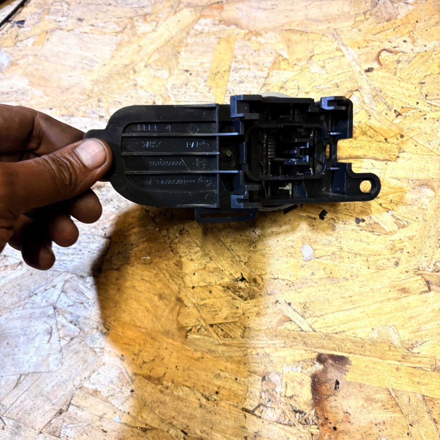 80670AX603 front inner door handle 2012 NISSAN MICRA (K12E) 1.4 CAT 4497068NSF