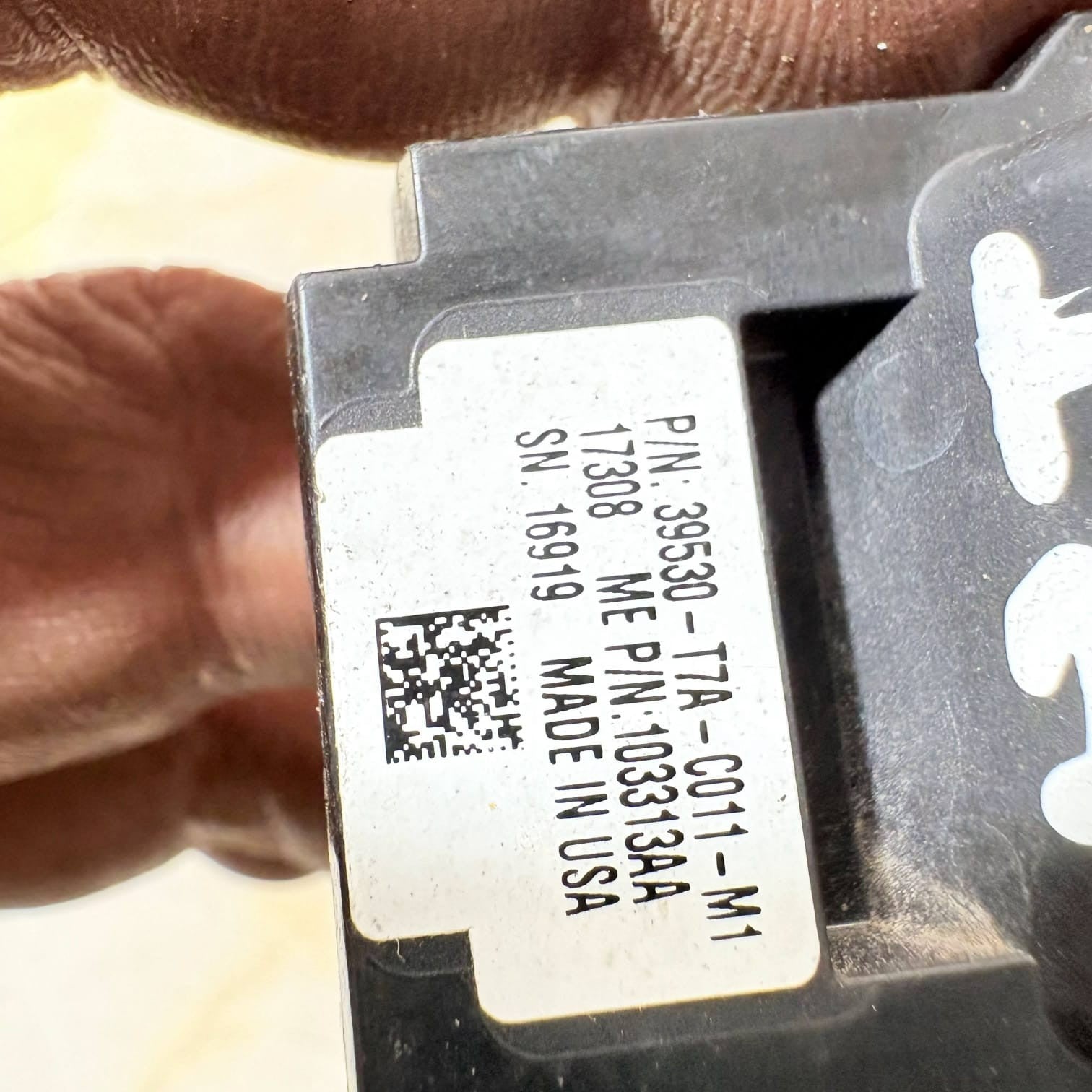 103313AA C011M1 ELECTRONIC MODULE HONDA HR-V RU 1.5 RU1-2018