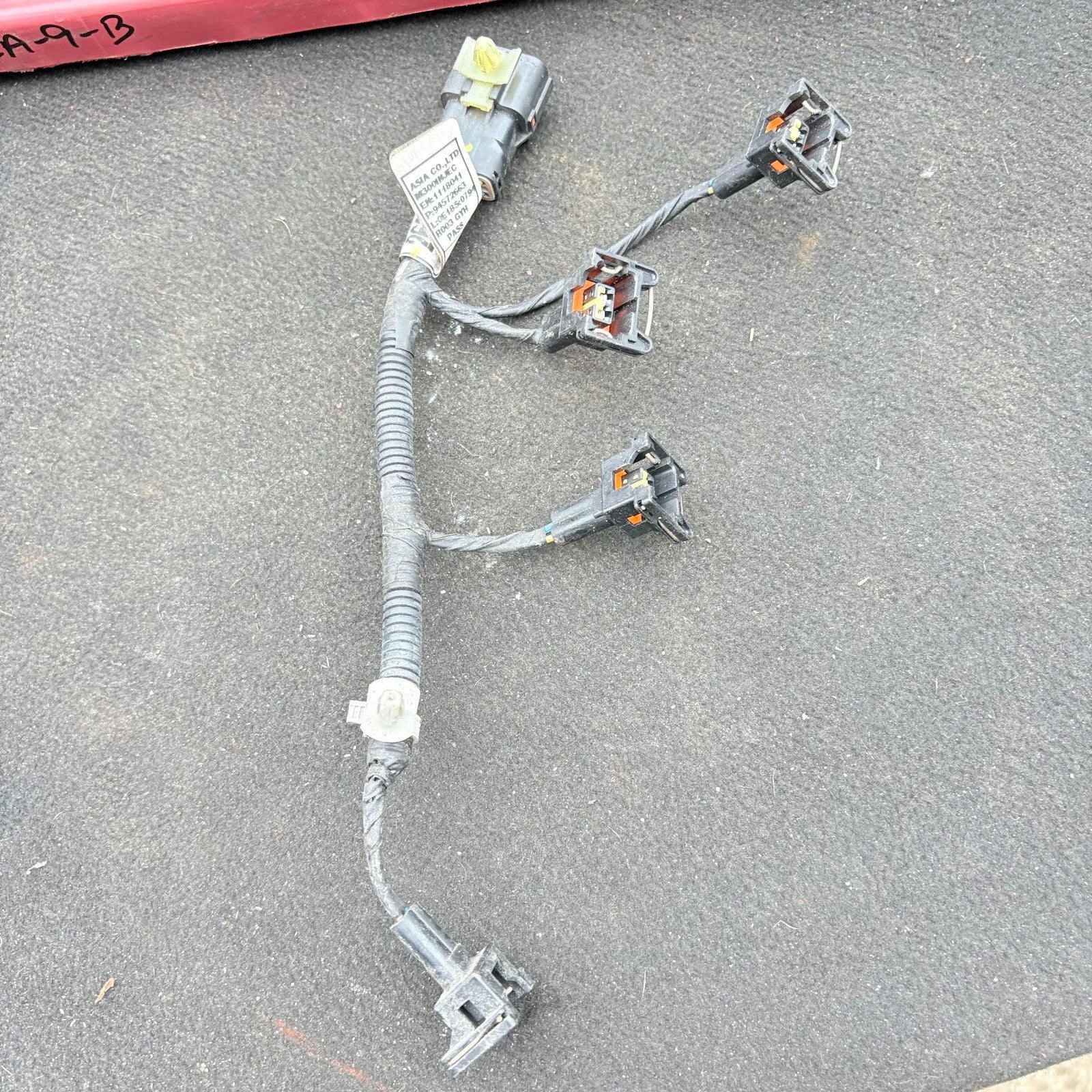 CHEVROLET SPARK FUEL INJECTORS WIRING LOOM 94572663 (10-14)